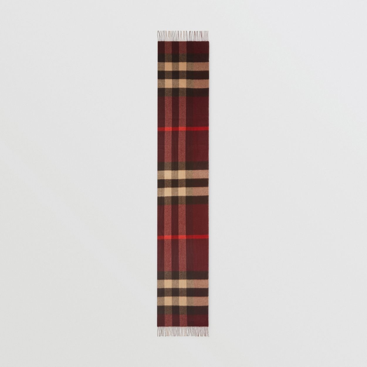 Reversible Check and Monogram Cashmere Scarf - 6