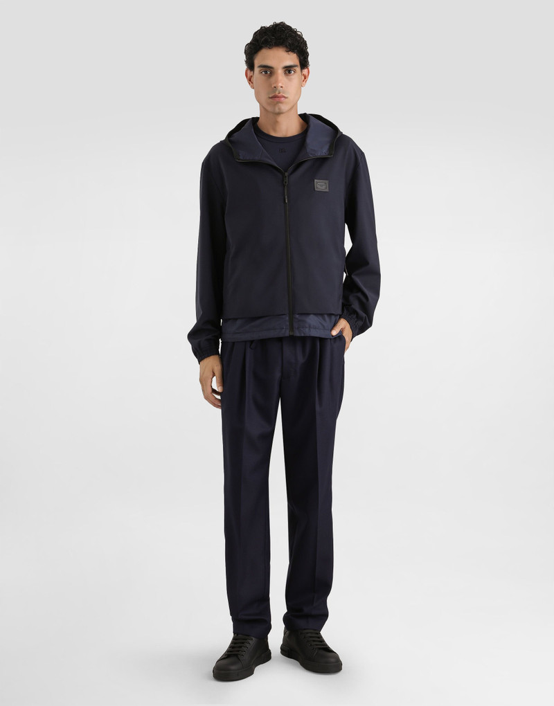 Dolce & Gabbana Garment-dyed wool joggers outlook