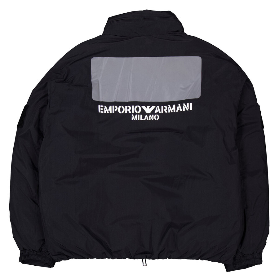 Emporio Armani Milano Logo Nylon Down Jacket - 7