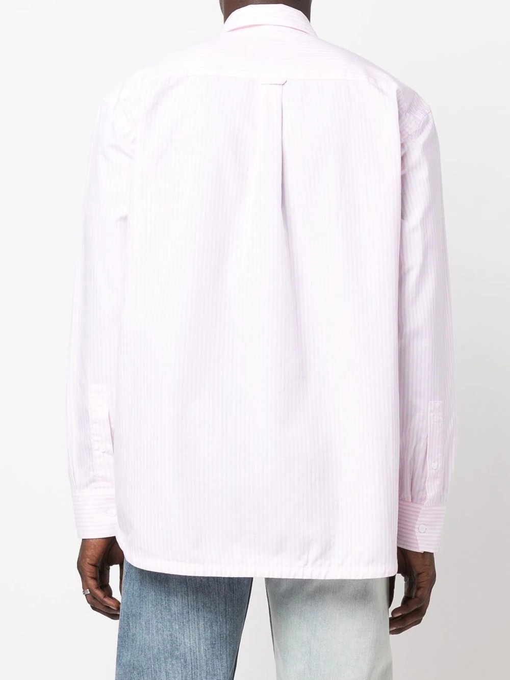 x A.P.C. striped cotton shirt - 4