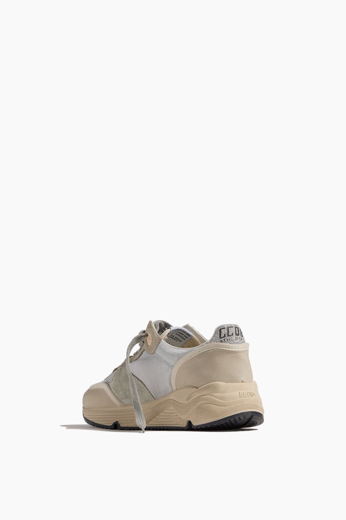 Running Sole Sneaker in Silver/Ice/Buttercream - 3