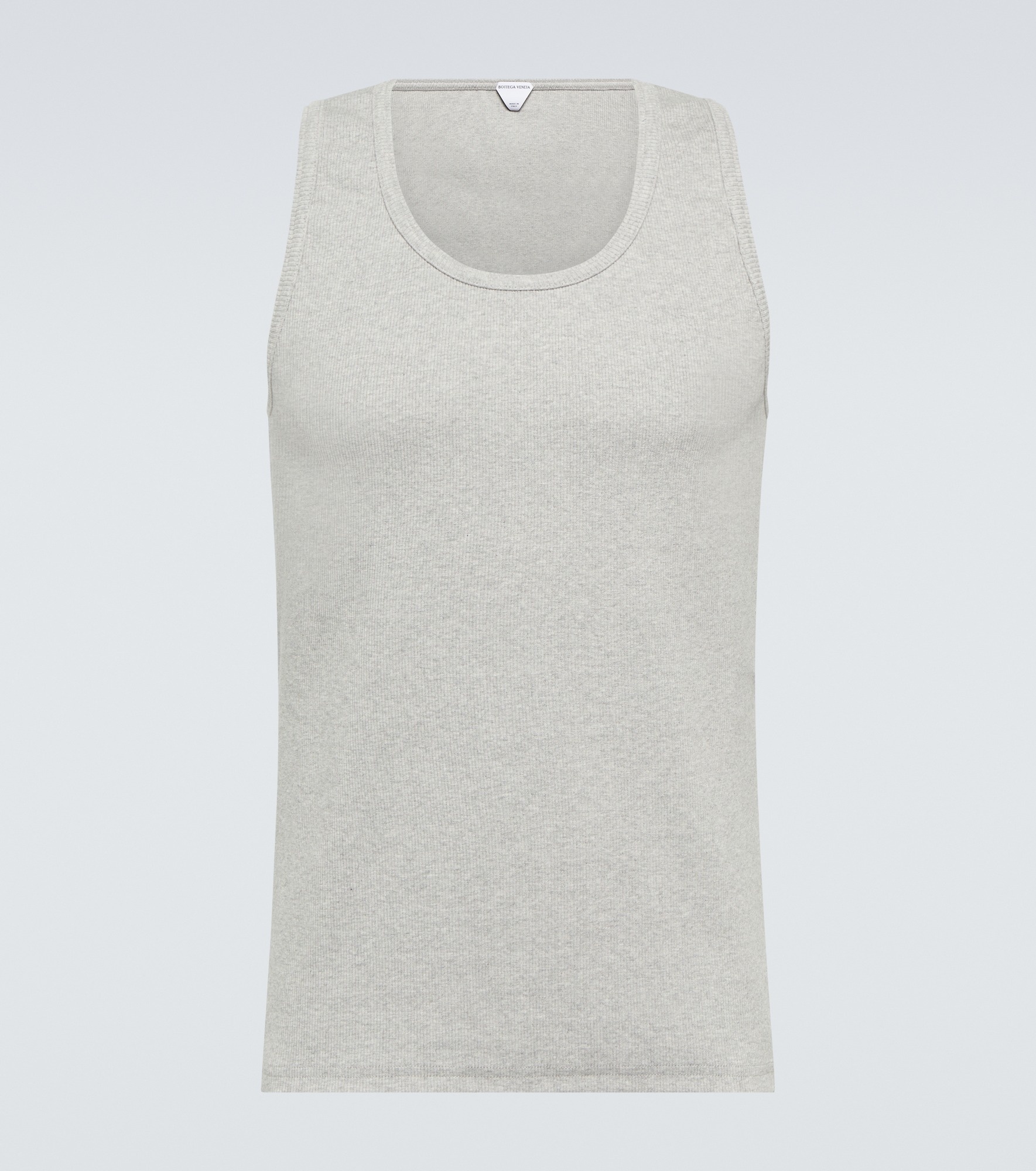 Cotton-blend tank top - 1