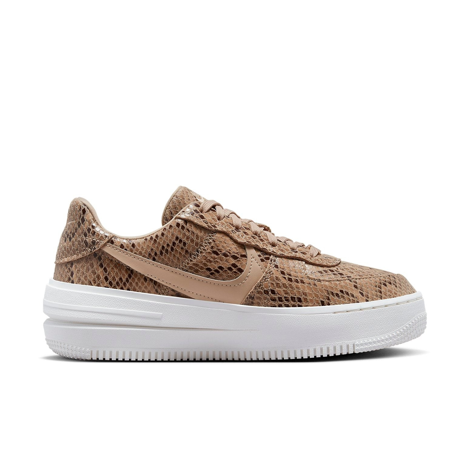 (WMNS) Nike Air Force 1 PLT.AF.ORM 'Snakeskin' FJ4965-200 - 2