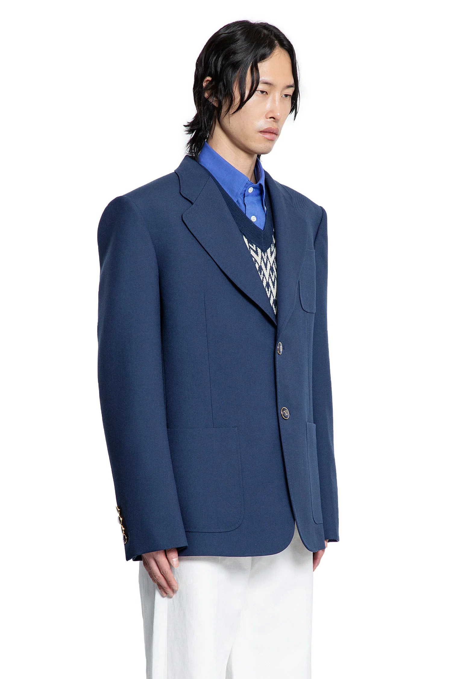 Wool-Gabardine-Blazer - 2