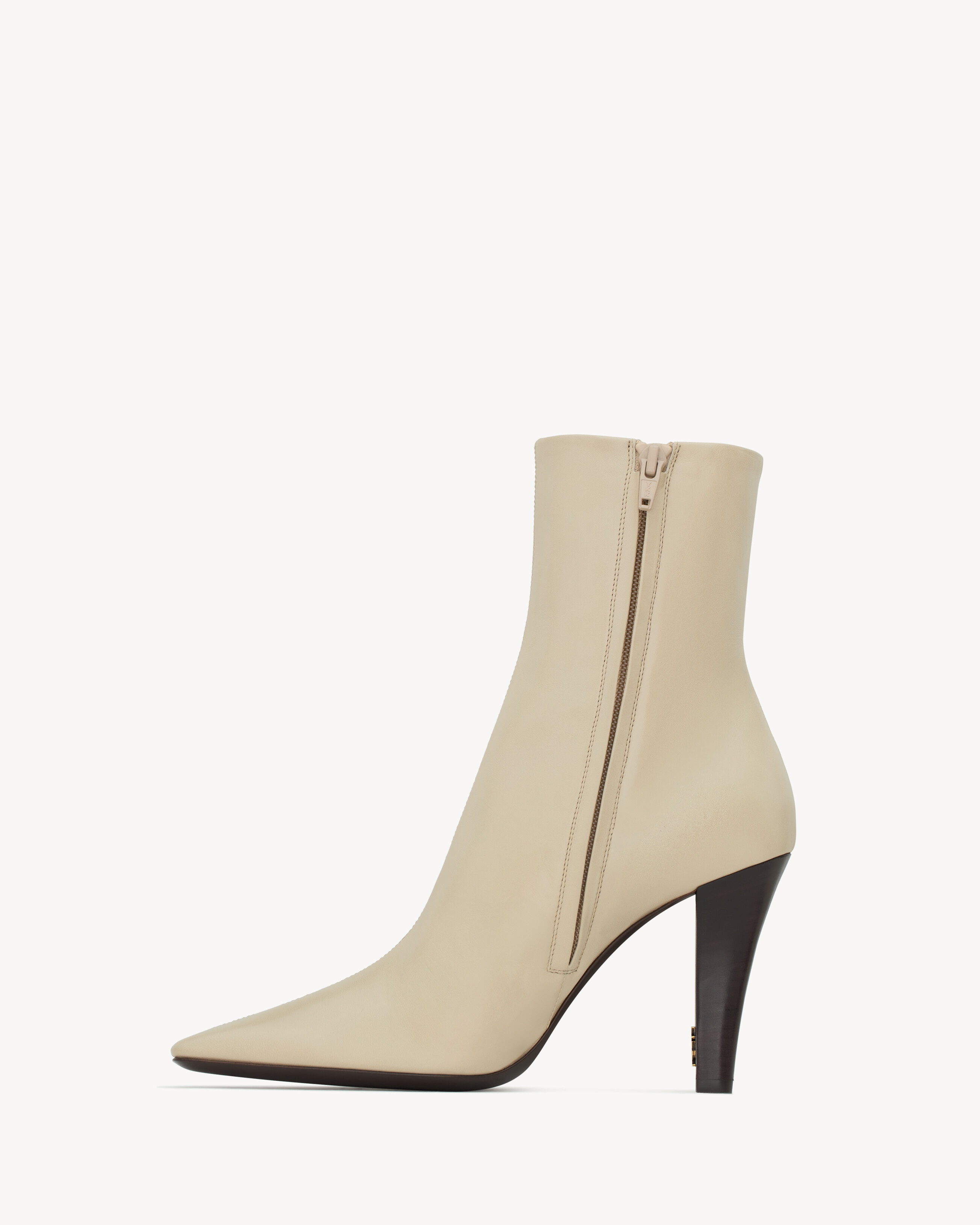 JILL BOOTIES IN SMOOTH LEATHER - 3