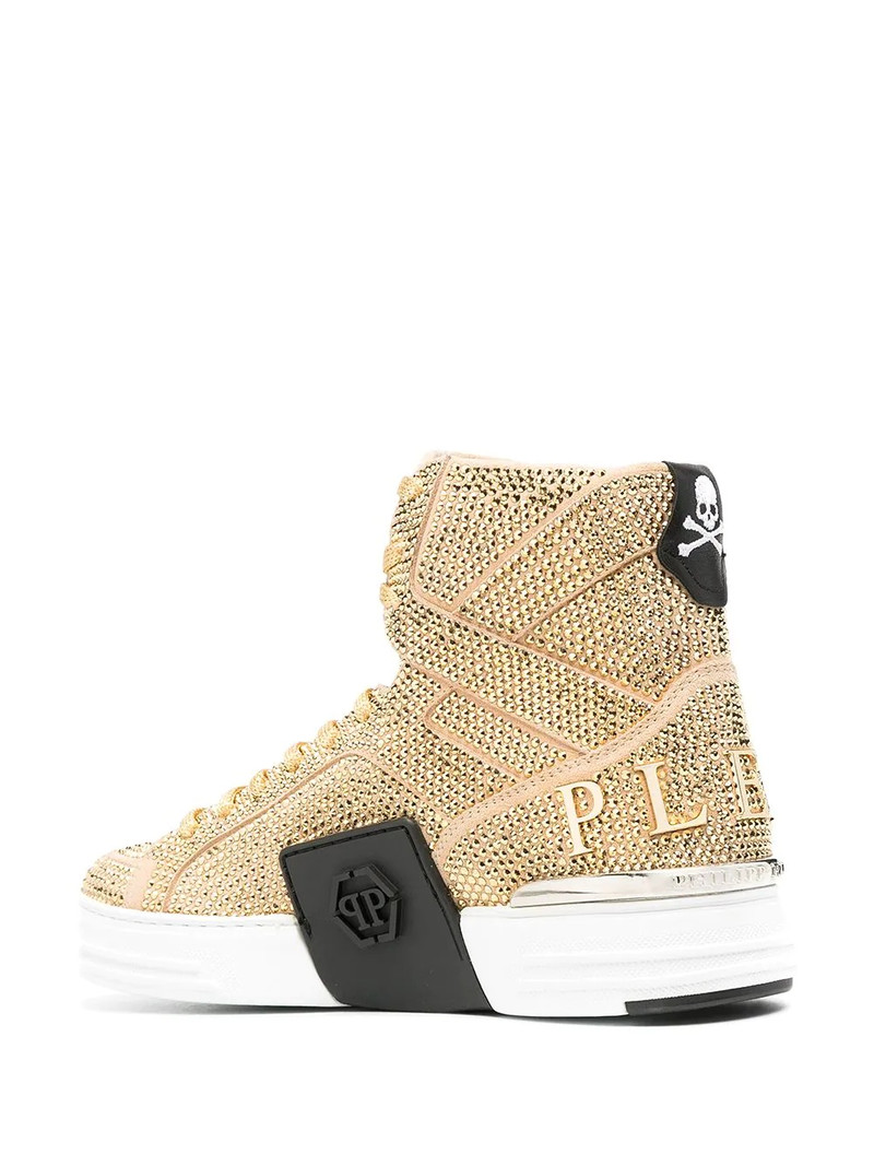studded high-top trainers 3
