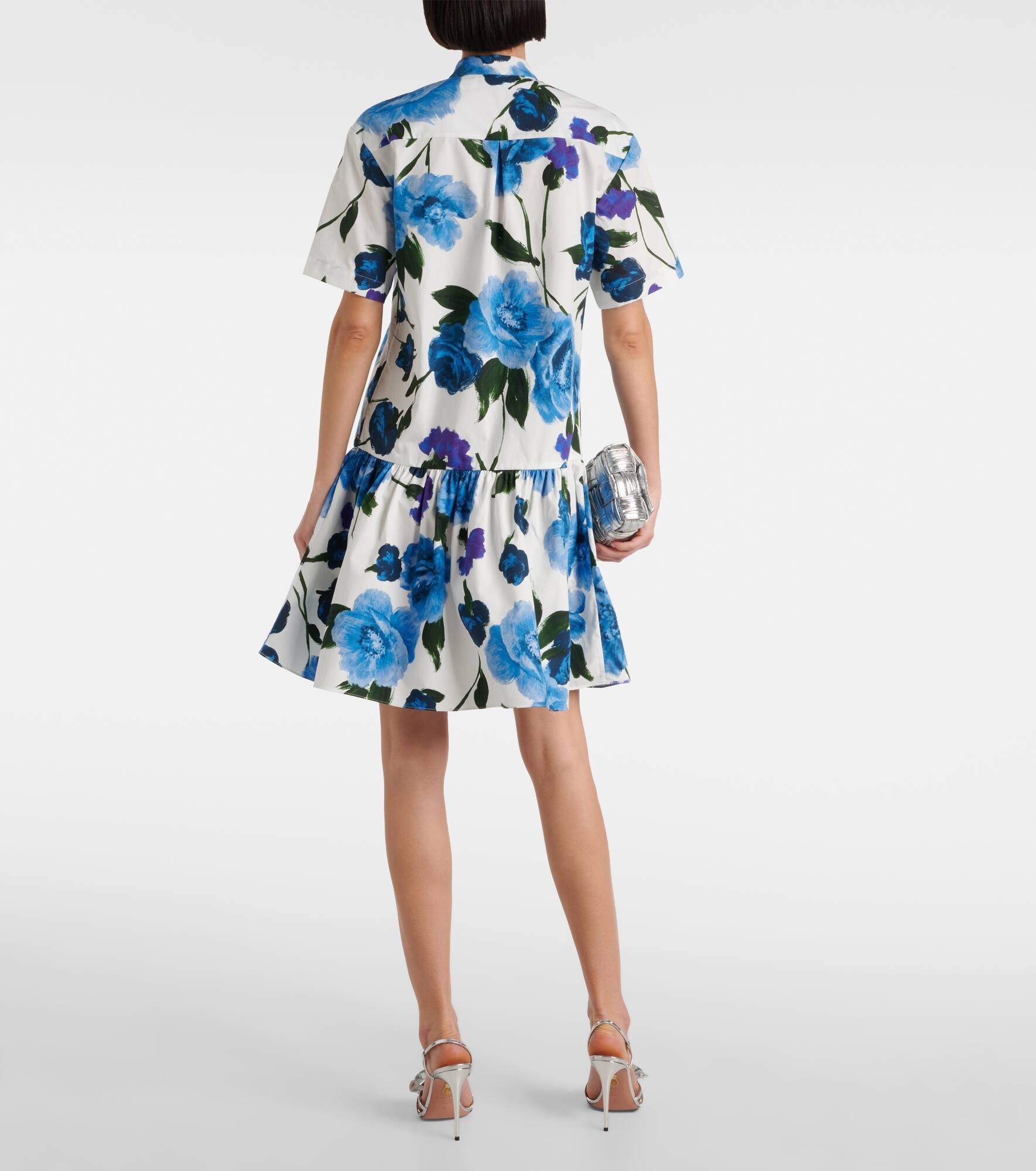 Floral shirt dress - 3