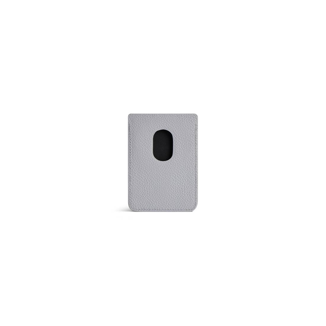 Men's Cash Magnet Card Holder  in Grey/black/white 2