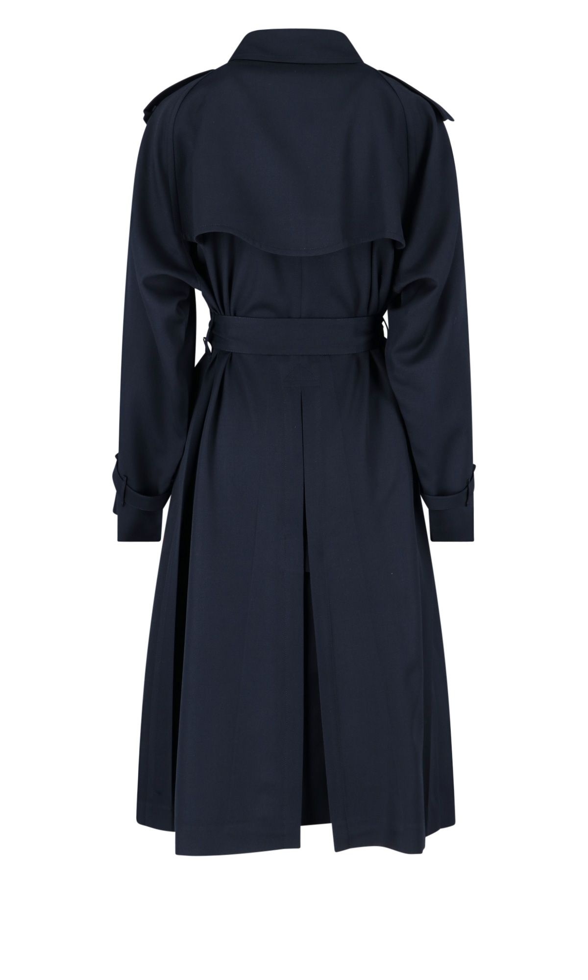 GABARDINE DOUBLE-BREASTED TRENCH COAT - 3