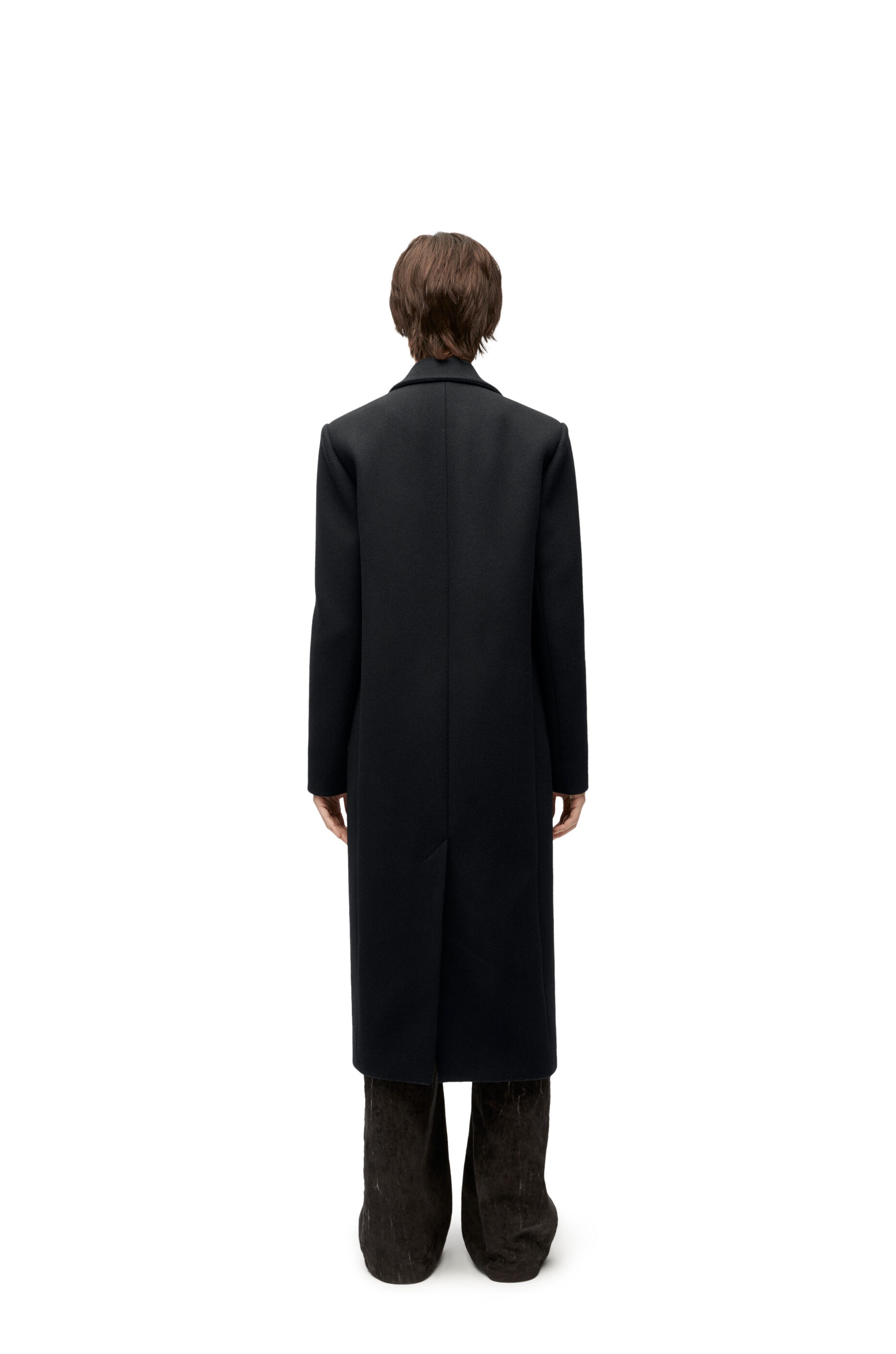 Tailored coat in wool - 3