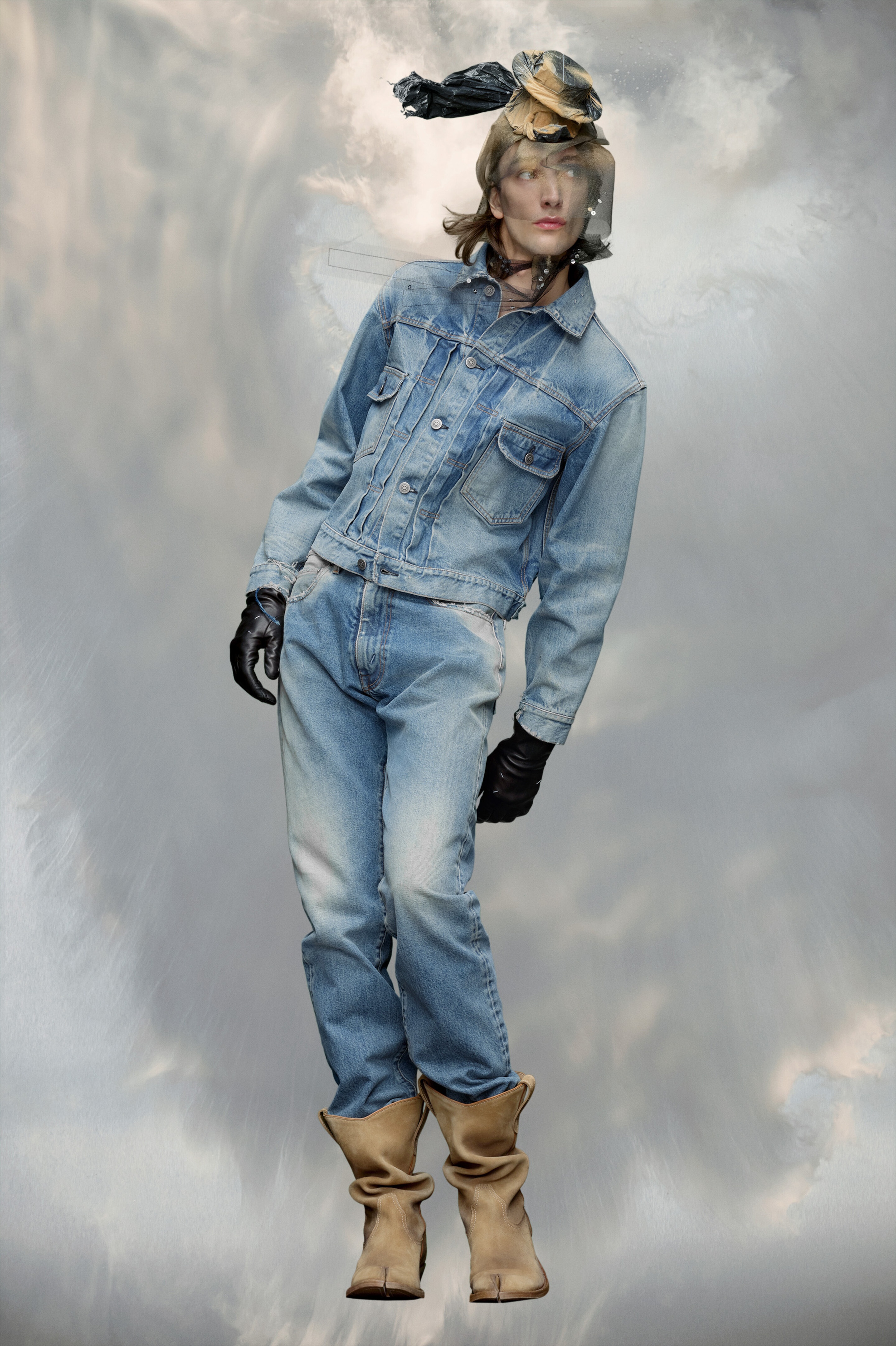 Décortiqué denim jacket - 2