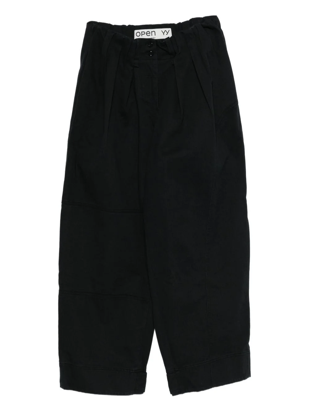 Full Gather pleated trousers - 1