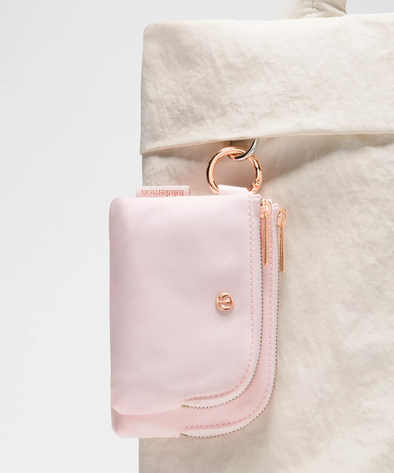 lululemon Double Zip Clippable Card Pouch outlook