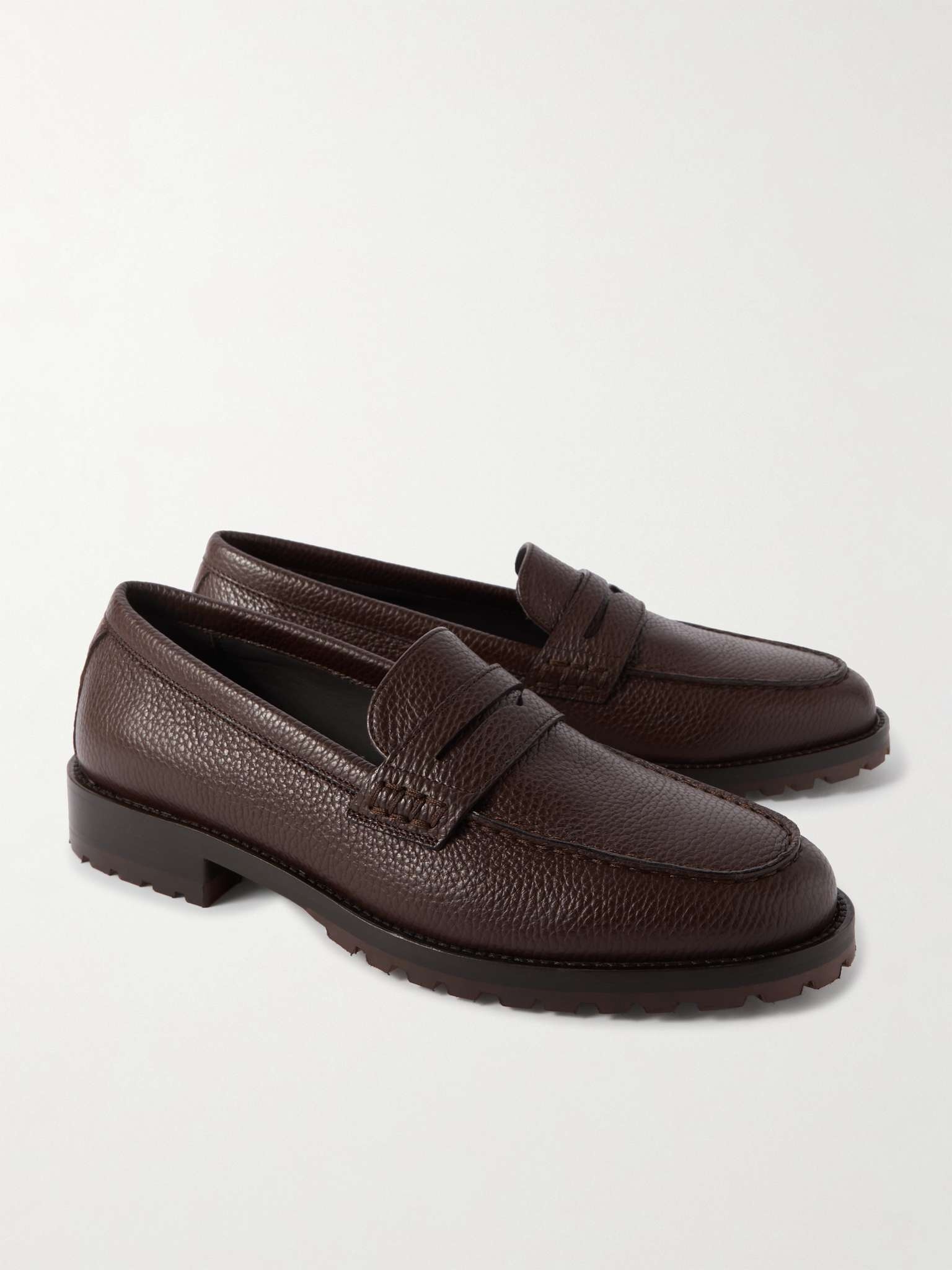 Perry Full-Grain Leather Penny Loafers - 7