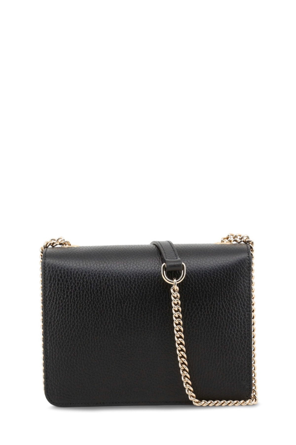Interlocking shoulder bag GG Black Leather - 2