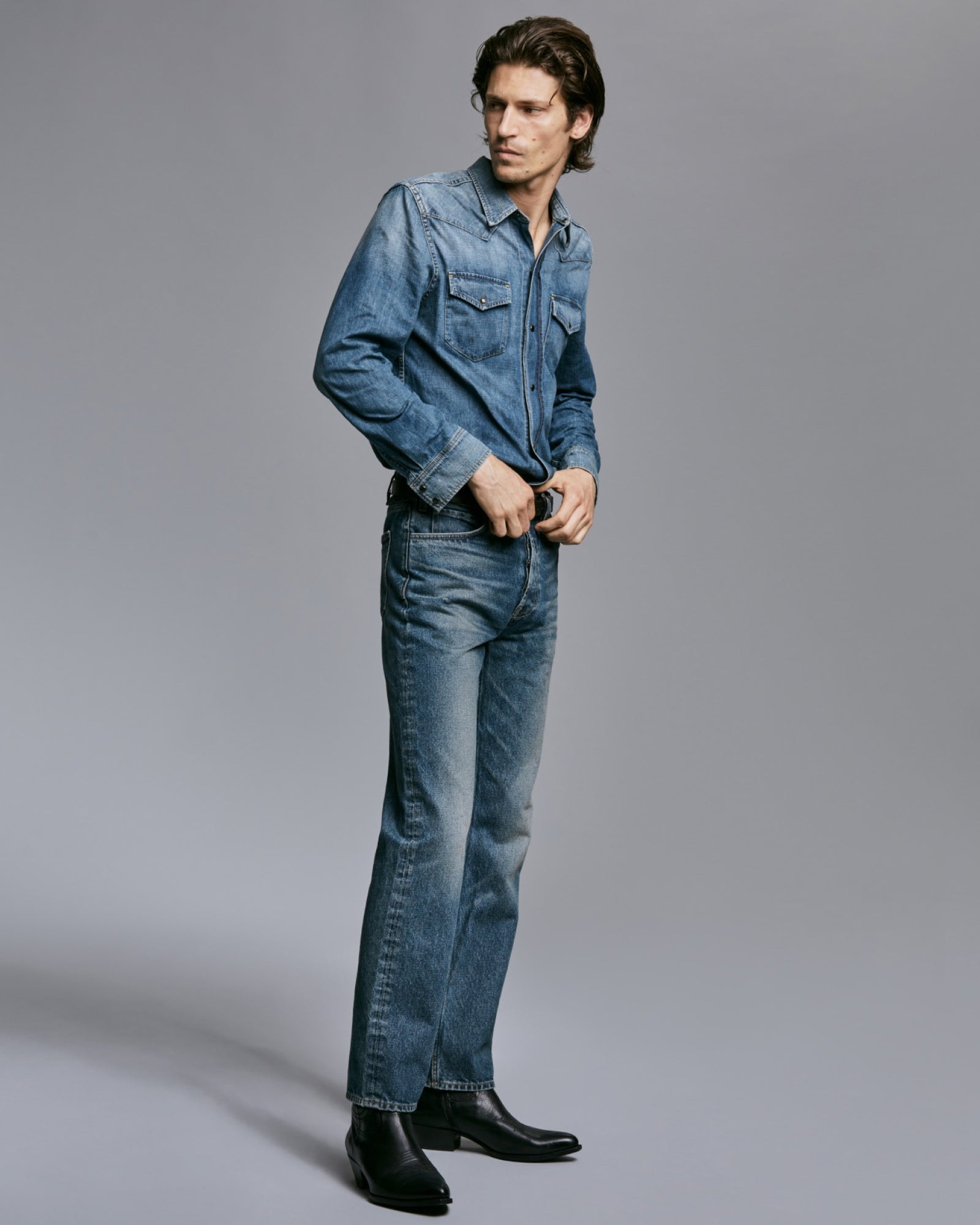 TRAVIS DENIM SHIRT - 6