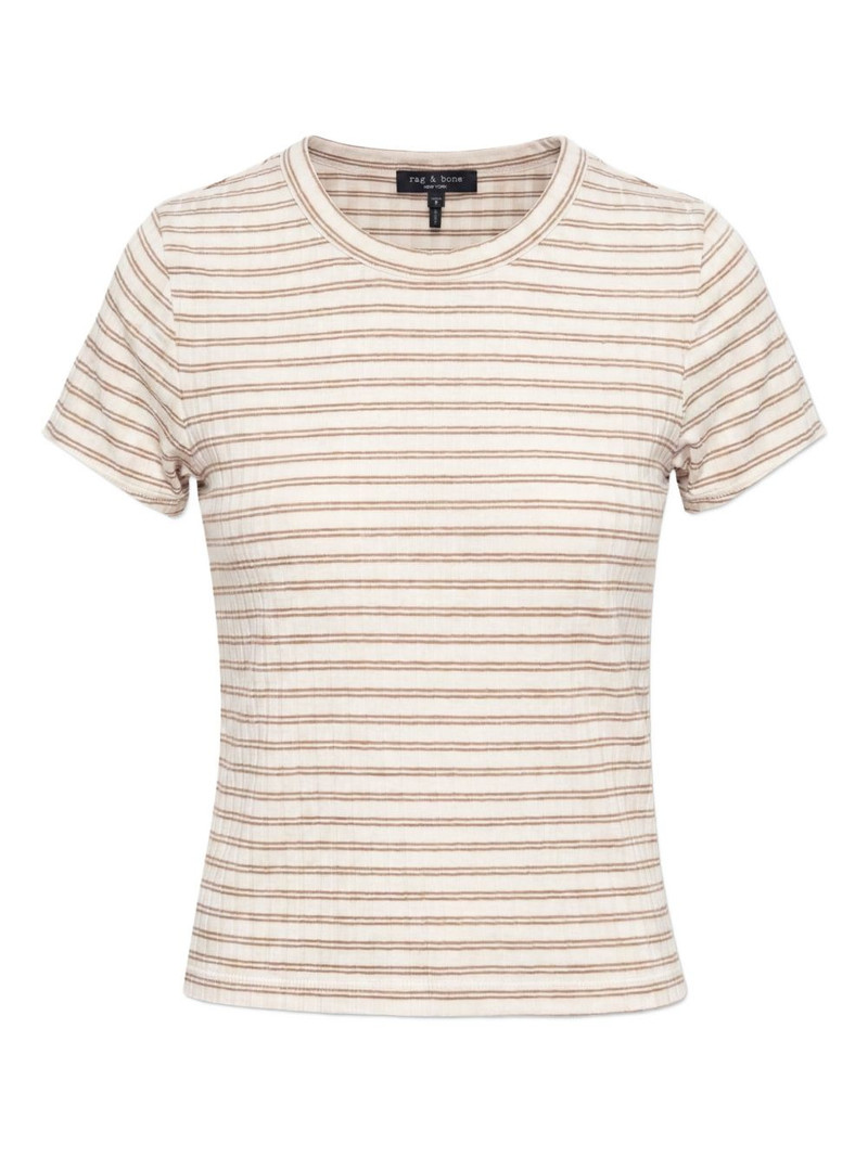 Luca striped short-sleeve T-shirt 1