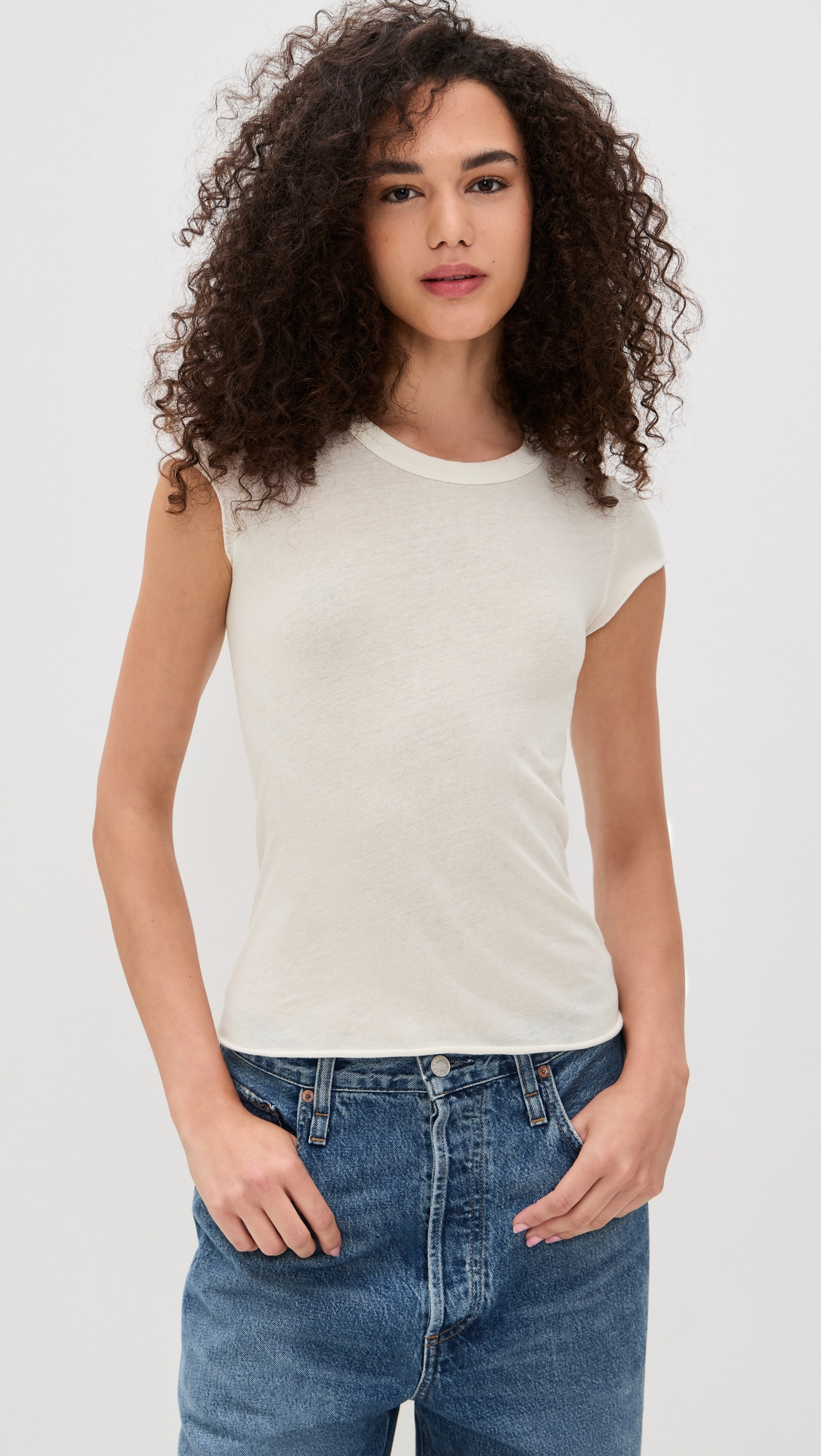 Marbella Cap Sleeve Tee - 6