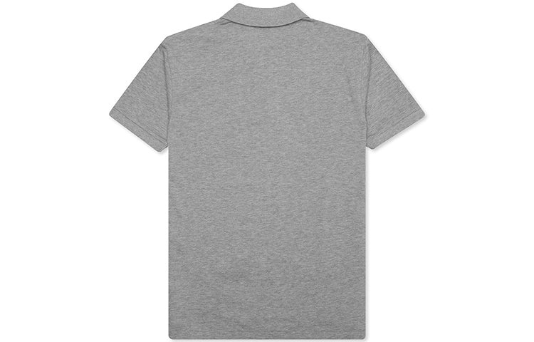 COMME des GARCONS PLAY Polo Black Emblem 'Grey' AZ-T078-051-1 - 2
