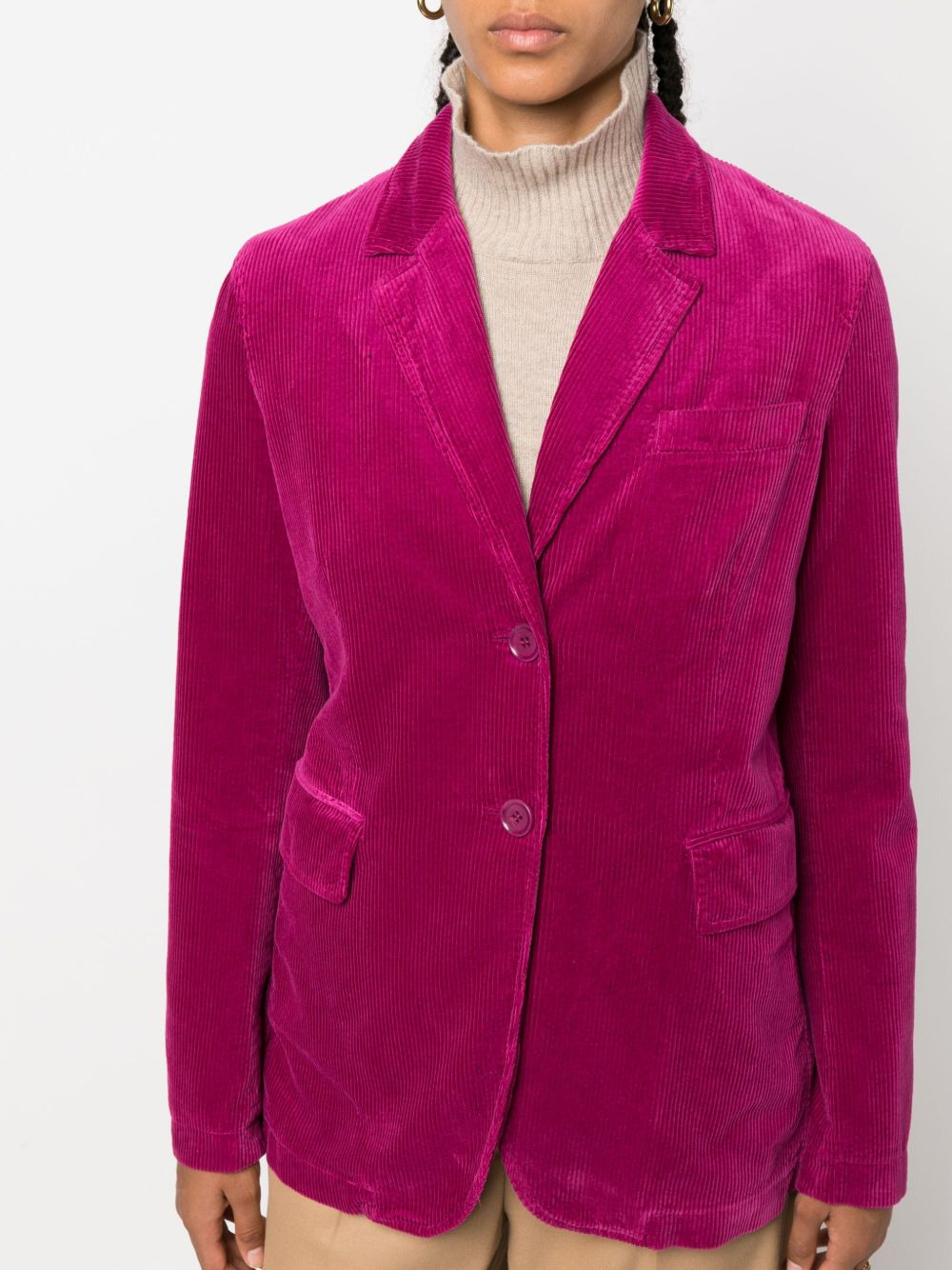 three-pocket corduroy blazer - 5