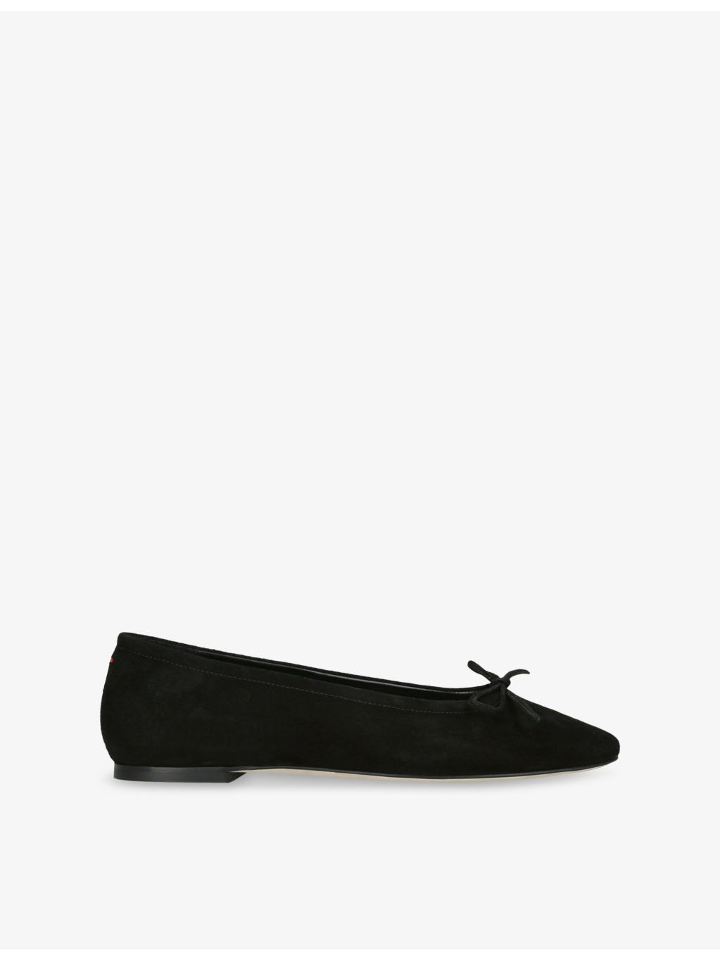 Delfina Suede Ballerina Flats - 1