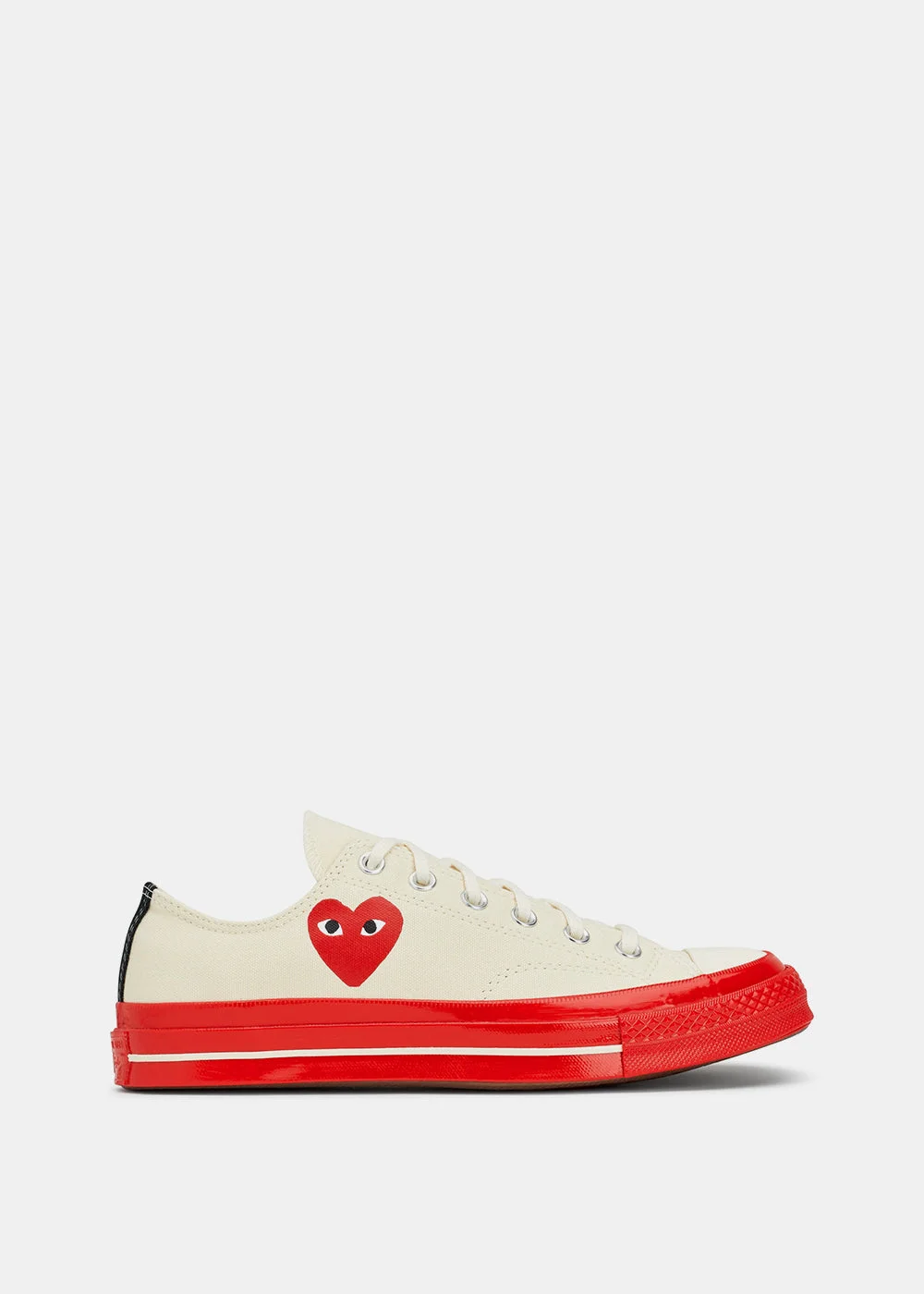 Off-White & Red Converse Chuck 70 Sneakers - 1