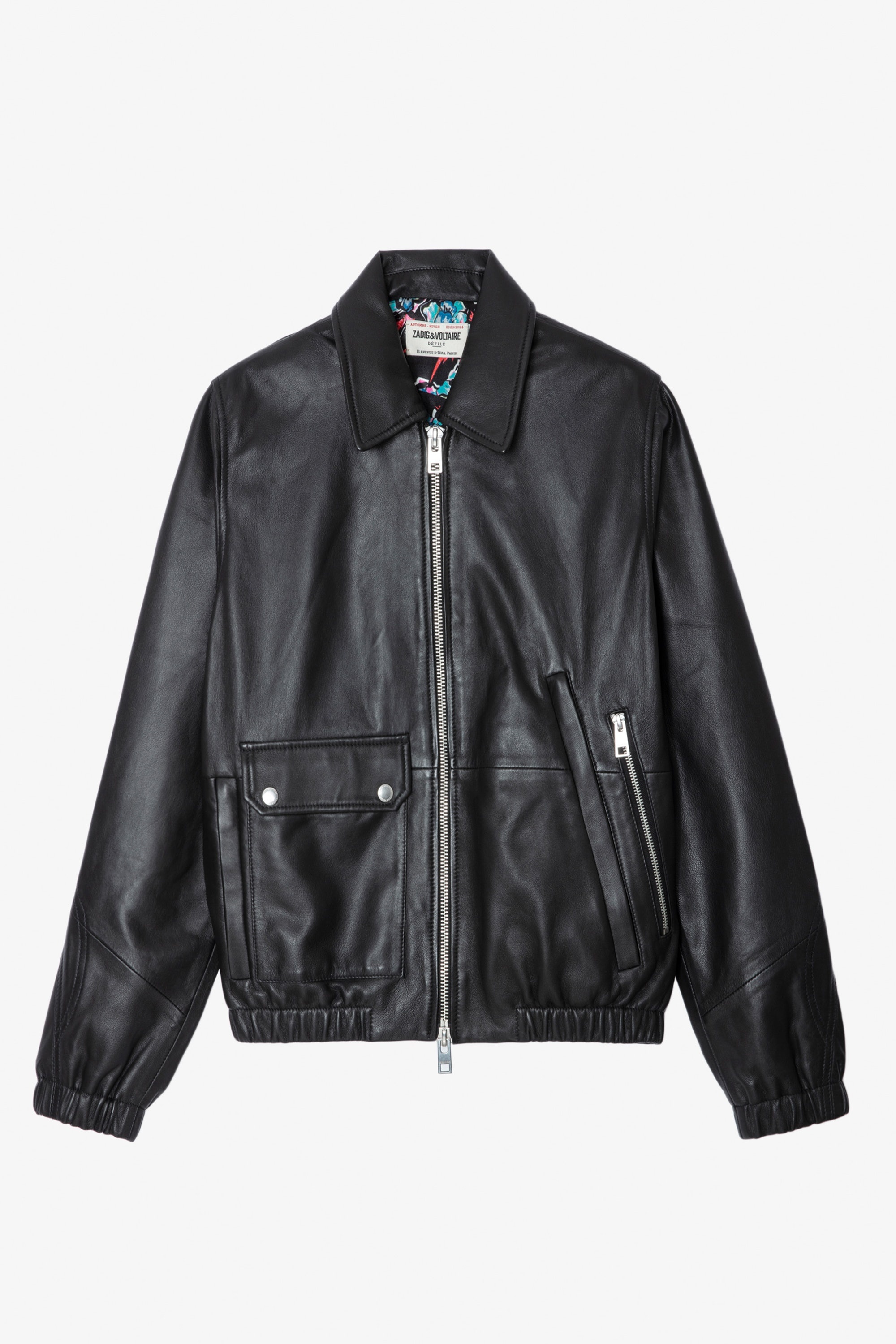 Zadig & Voltaire Lyssa Leather Jacket | REVERSIBLE