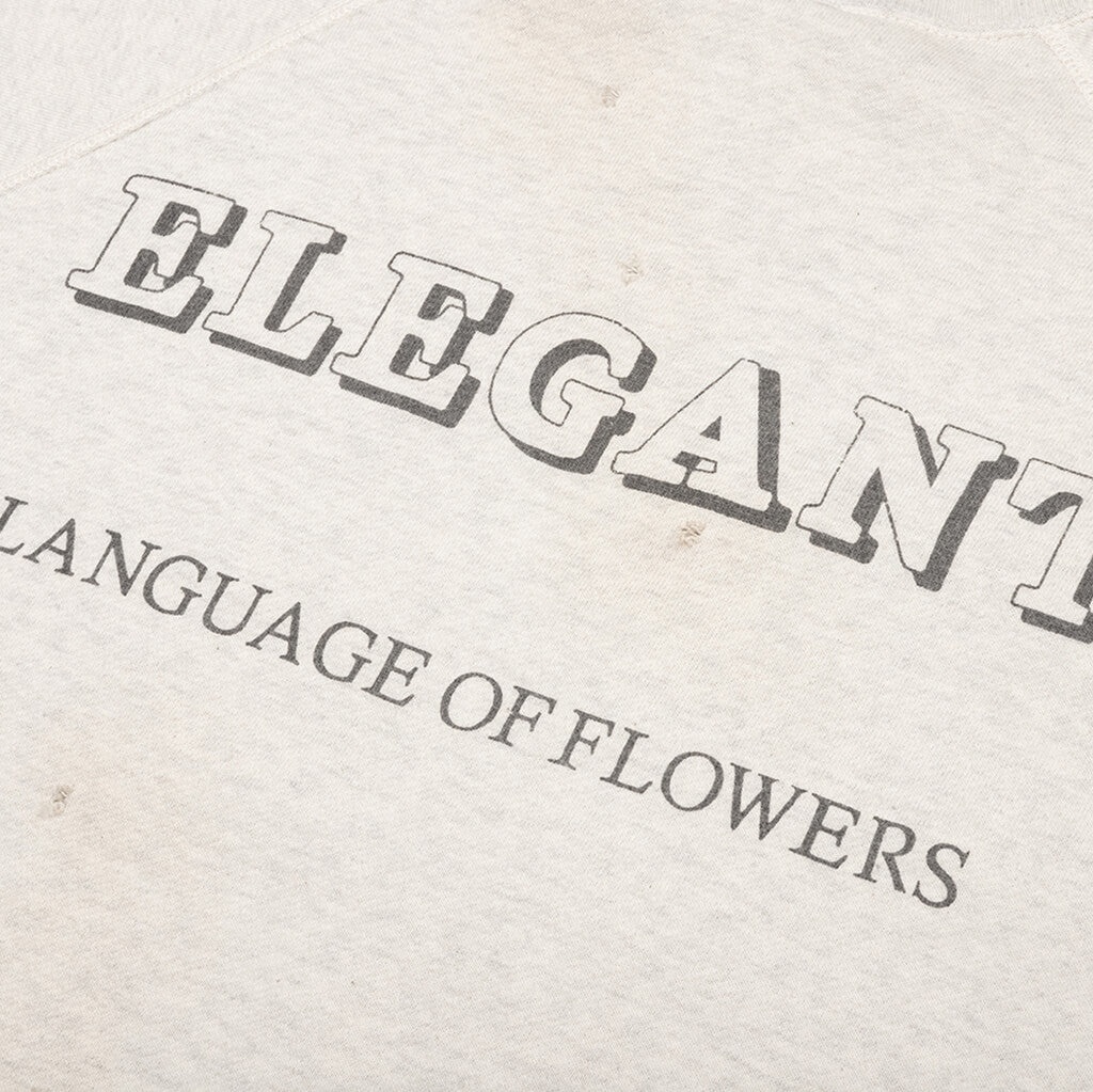 ROSE CREWNECK - GREY - 4