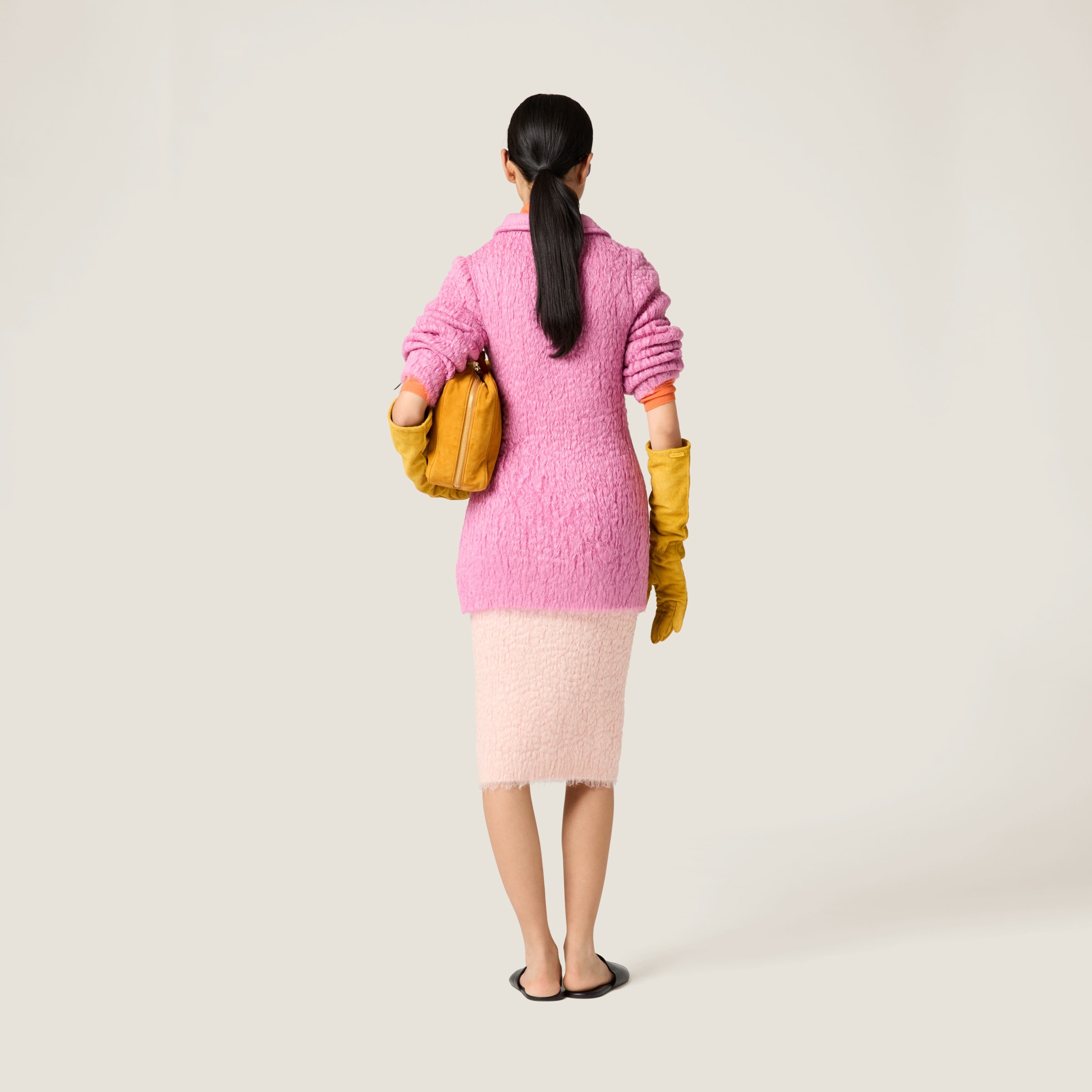 Mohair pencil skirt - 3