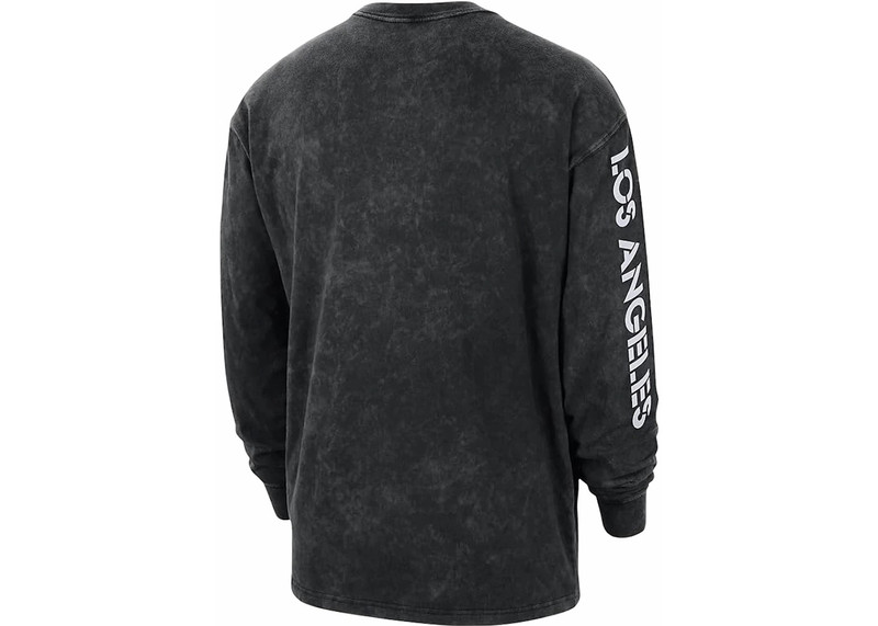 Jordan Jordan NBA Los Angeles Lakers Max 90 Courtside L/S T-shirt Black outlook