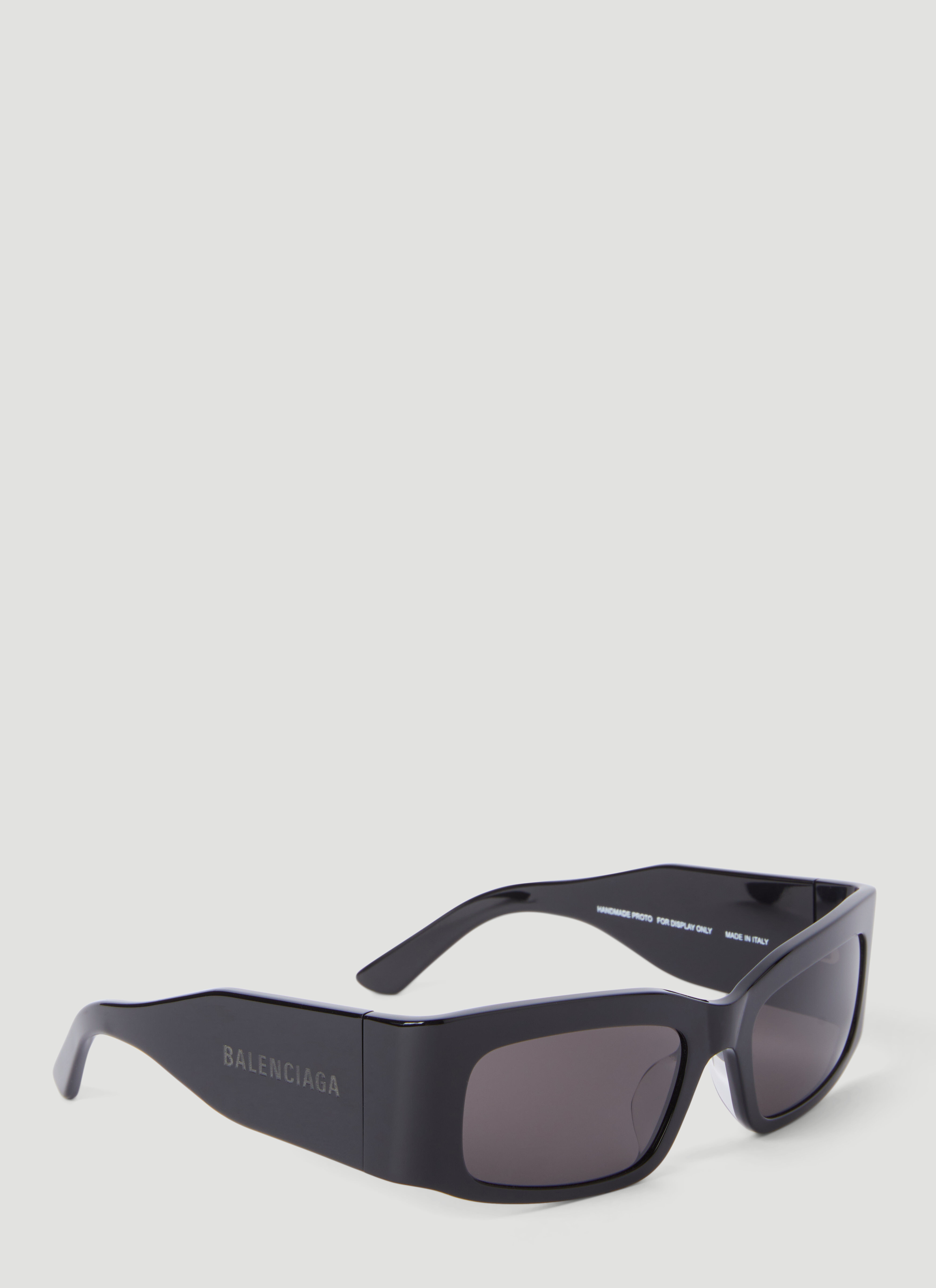 サングラス BALENCIAGA 'Paper Rectangle' sunglasses (773507T0039 5955) Balenciaga Paper rectangle sunglasses for Men - Black in UAE