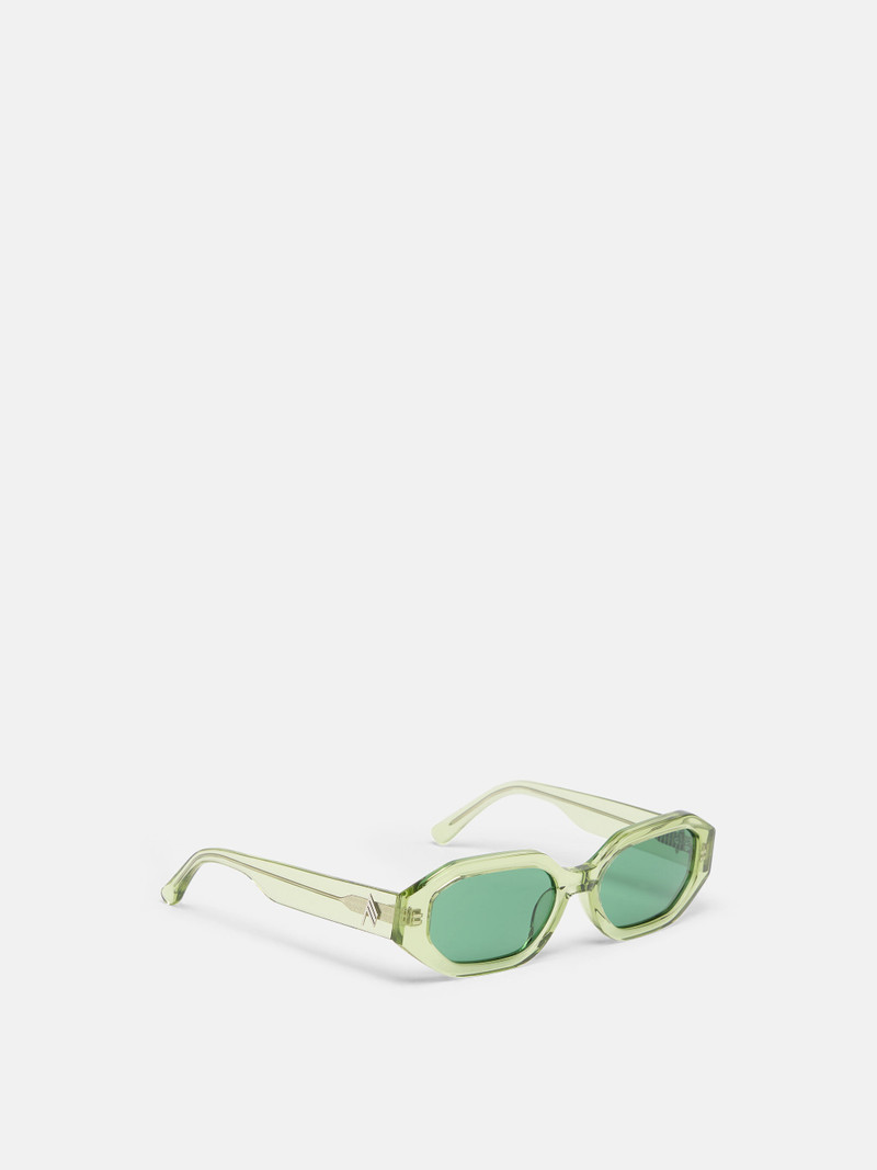 ''IRENE'' LIME SUNGLASSES 1