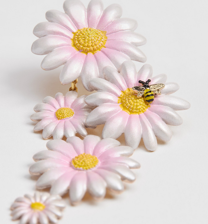 Dior Daisy Earrings 3