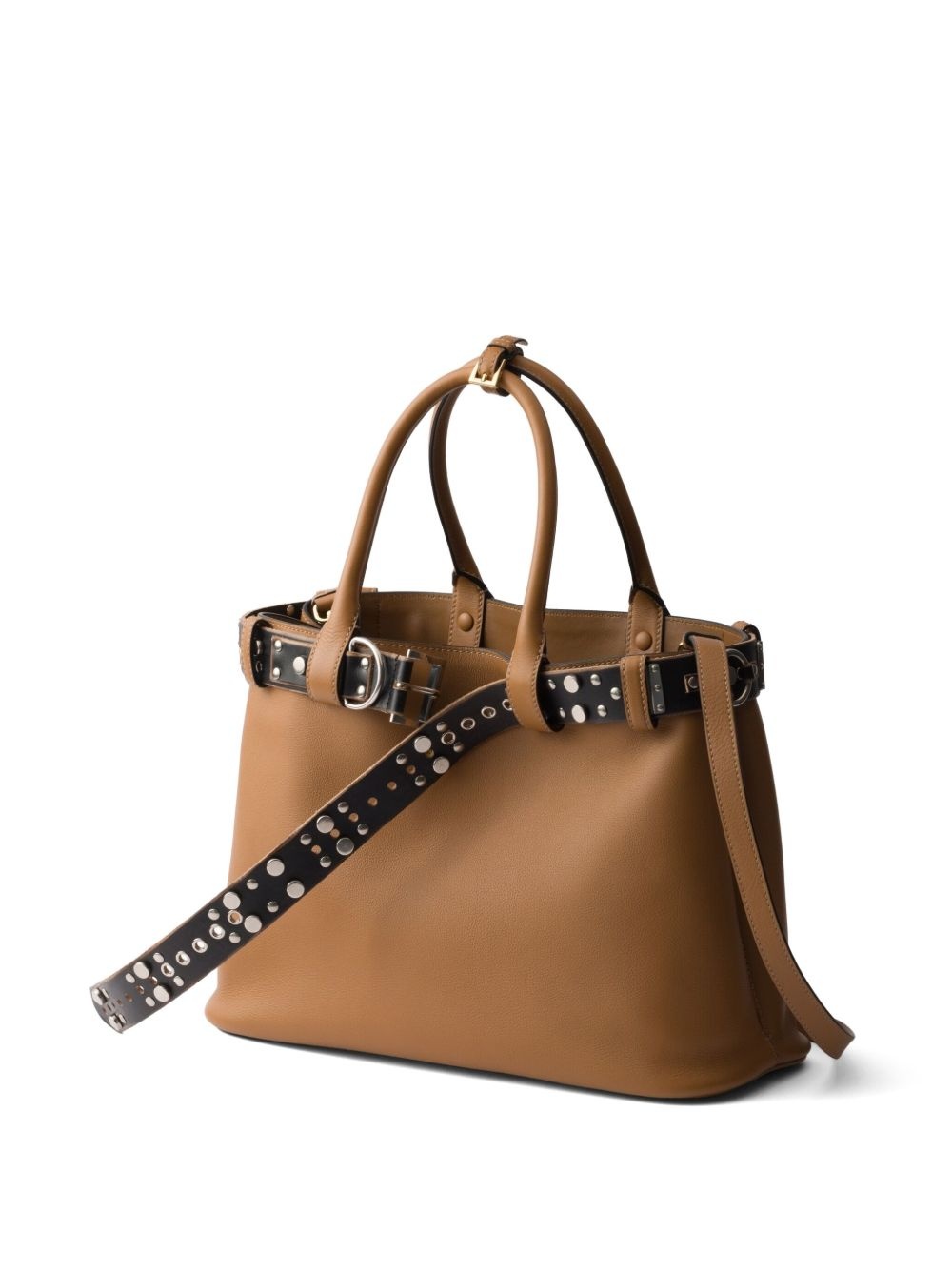 large buckle-detail tote bag - 3