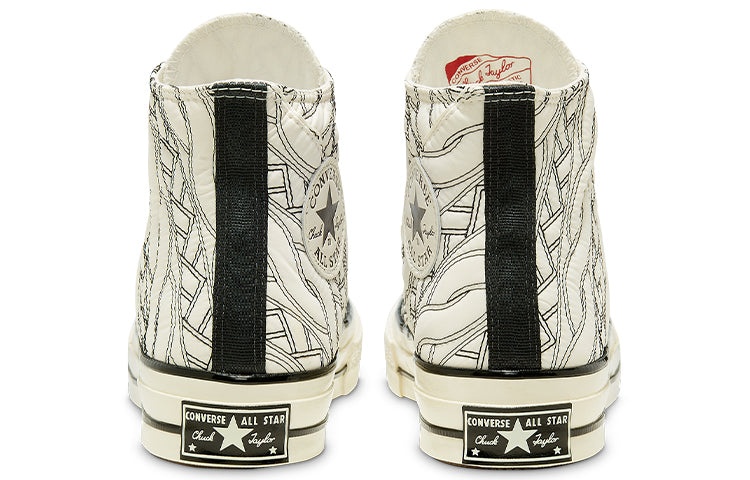 (WMNS) Converse Chuck 70 High 'Runway Cable - Egret Black' 568674C - 5