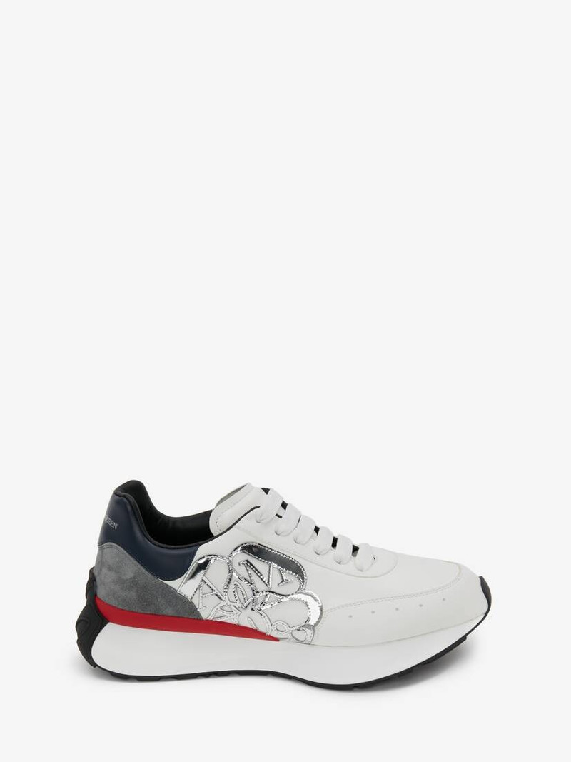 Men's Sprint Runner in White/multicolor - 1