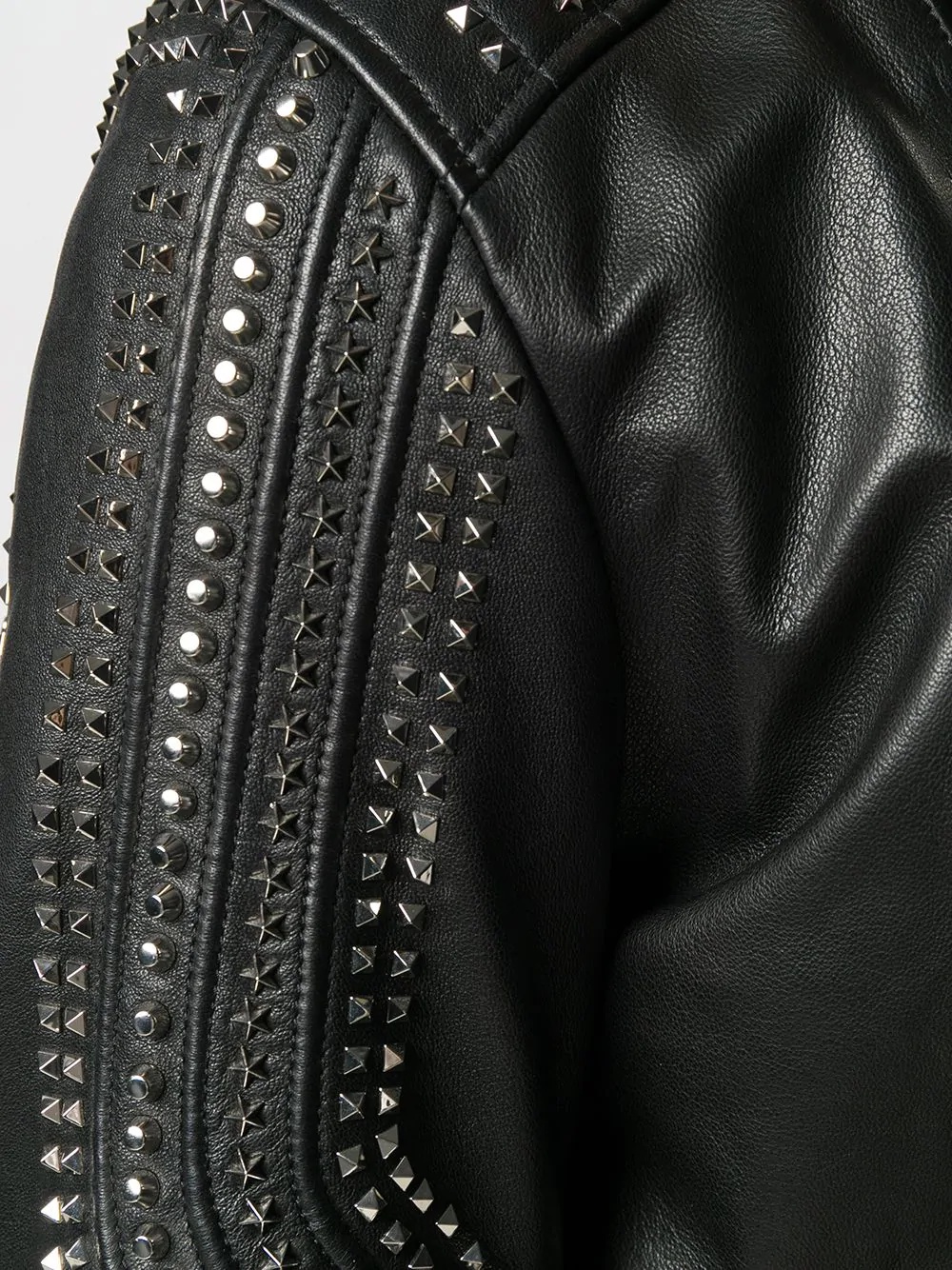 studded biker jacket - 5