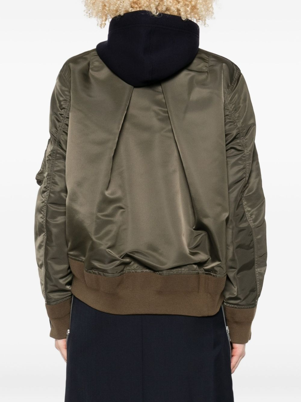 panelled hooded jacket - 4