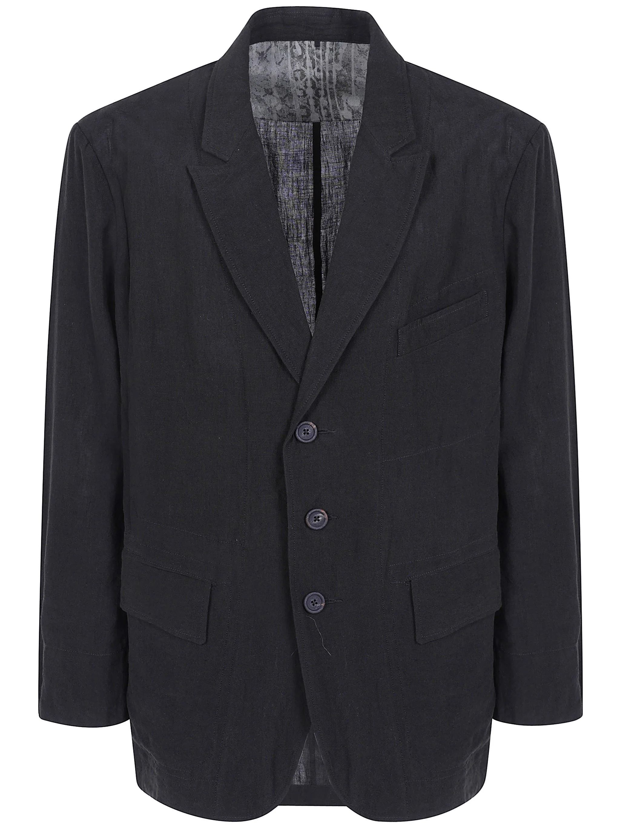 Jacket Three Button "Puppytooth" - 1