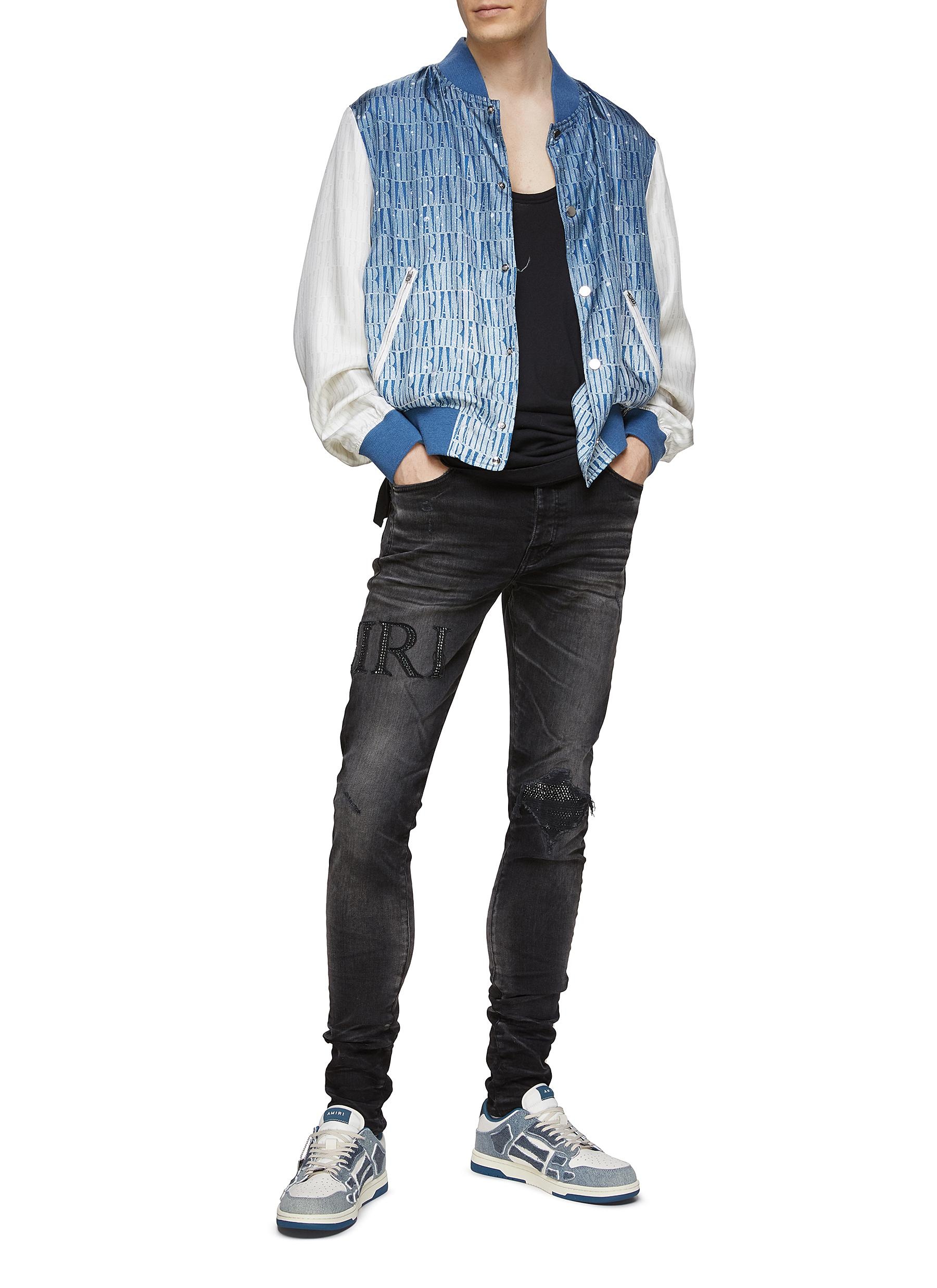AMIRI GRADIENT REPEAT AMIRI BOMBER | REVERSIBLE