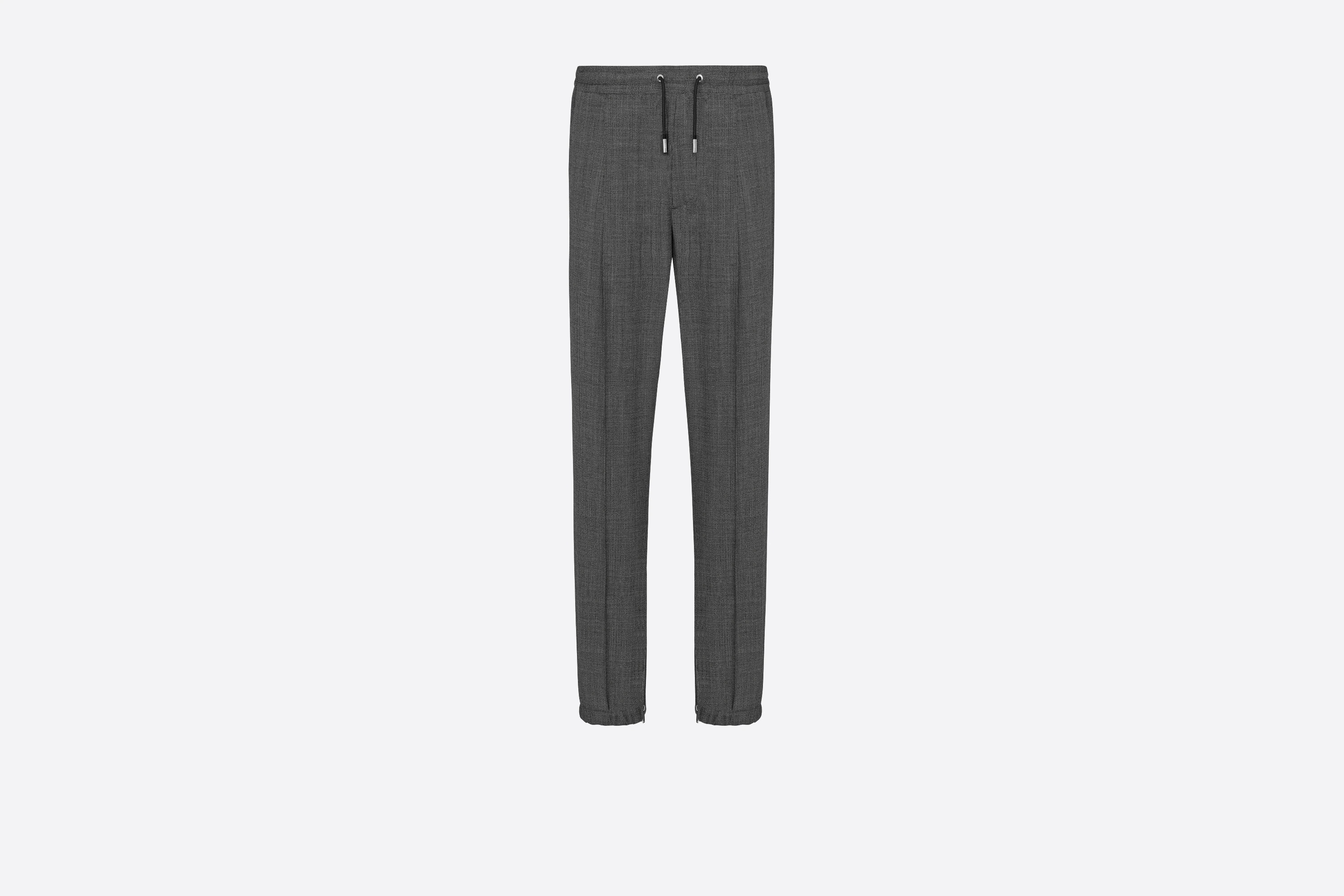 Micro-Houndstooth Track Pants - 1