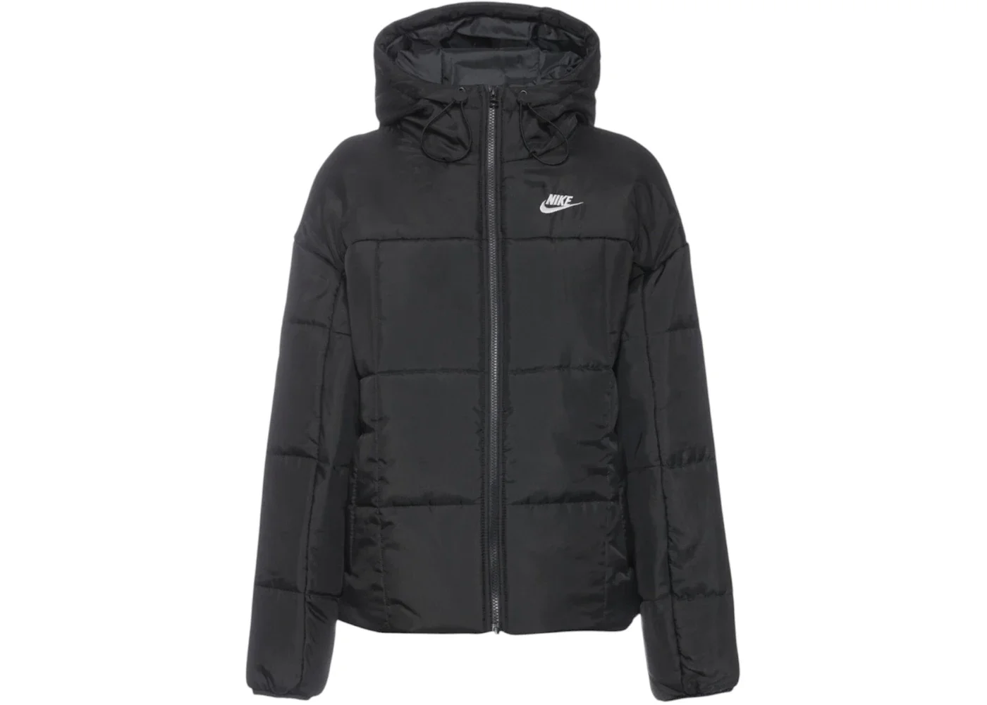 Nike Plain Quilted Puffer Jacket Black - 1