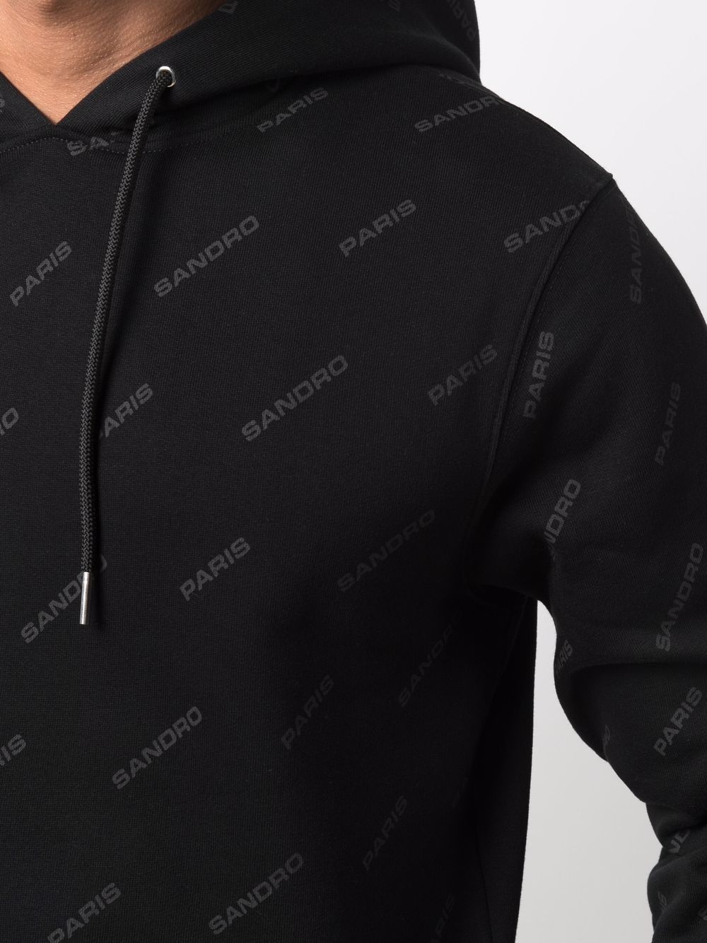 logo-print pullover hoodie - 5