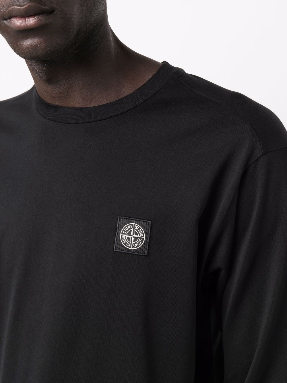 logo patch long-sleeve T-shirt - 5