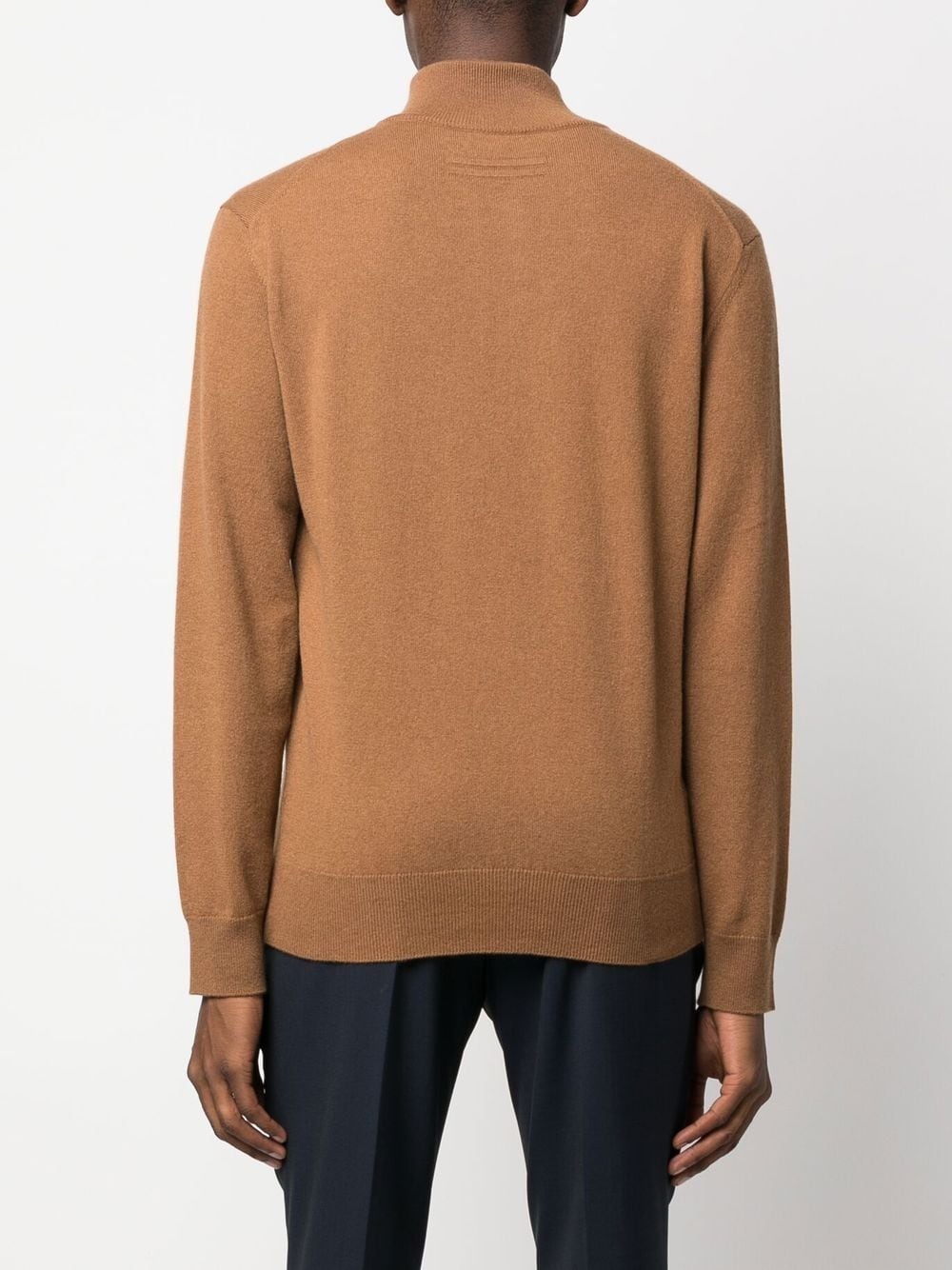 high-neck cashmere jumper - 2