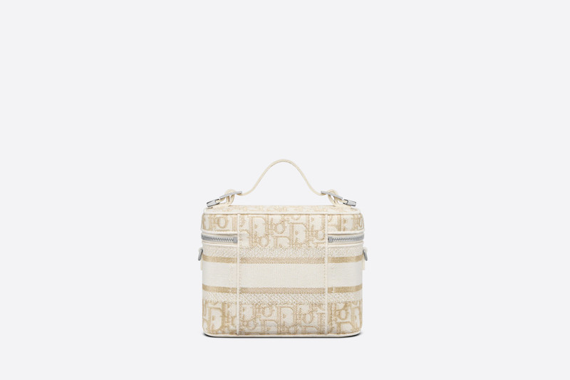 Small DiorTravel Vanity Case with Shoulder Strap 5