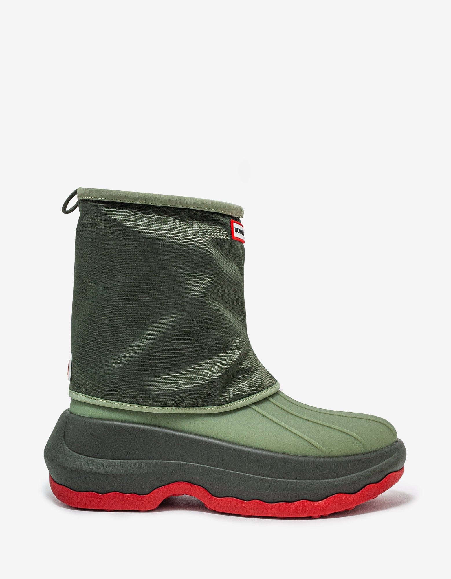 Kenzo Hunter Green Utilitarian Ankle Boots - 10