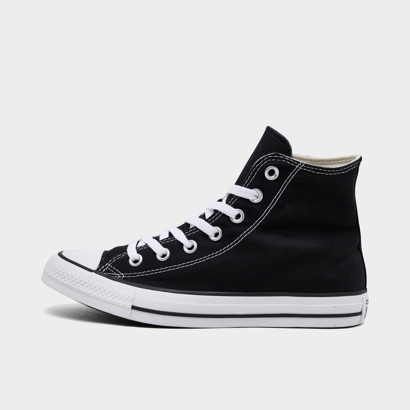 Converse Chuck Taylor All Star Hi Black White (Women's) 1