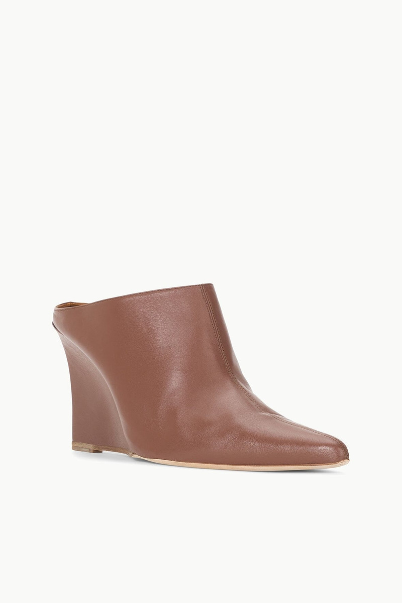 STAUD VESPER WEDGE MULE CACAO 3