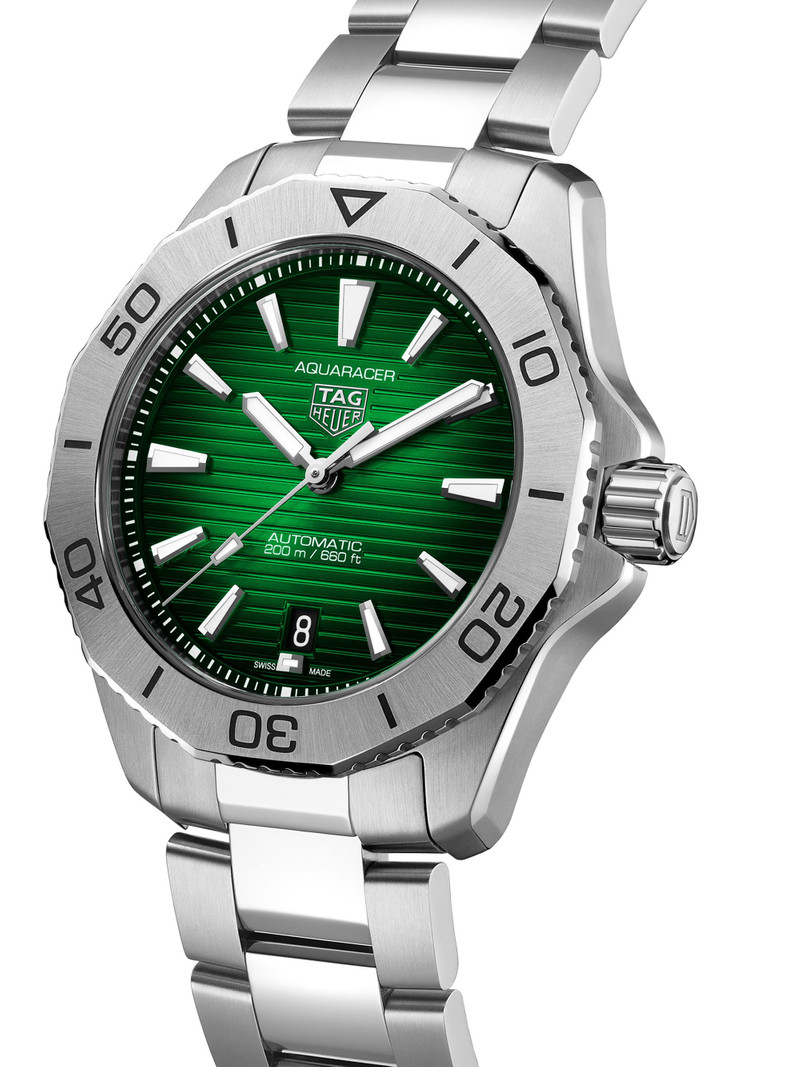 Men's Aquaracer Stainless Steel Professional Watch - Steel 3